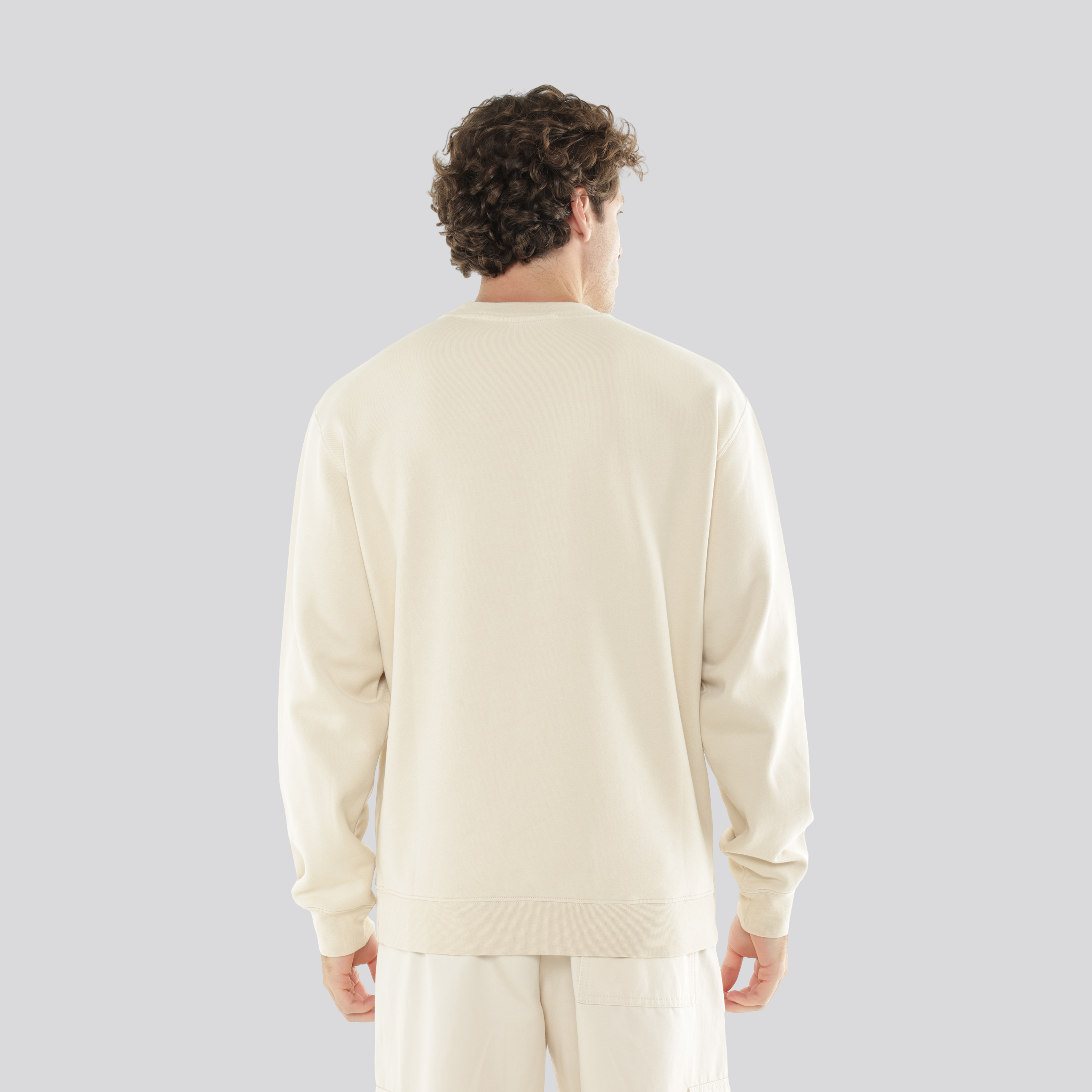 Buzo Beige Jacquemus Le Sweatshirt Gros Grain