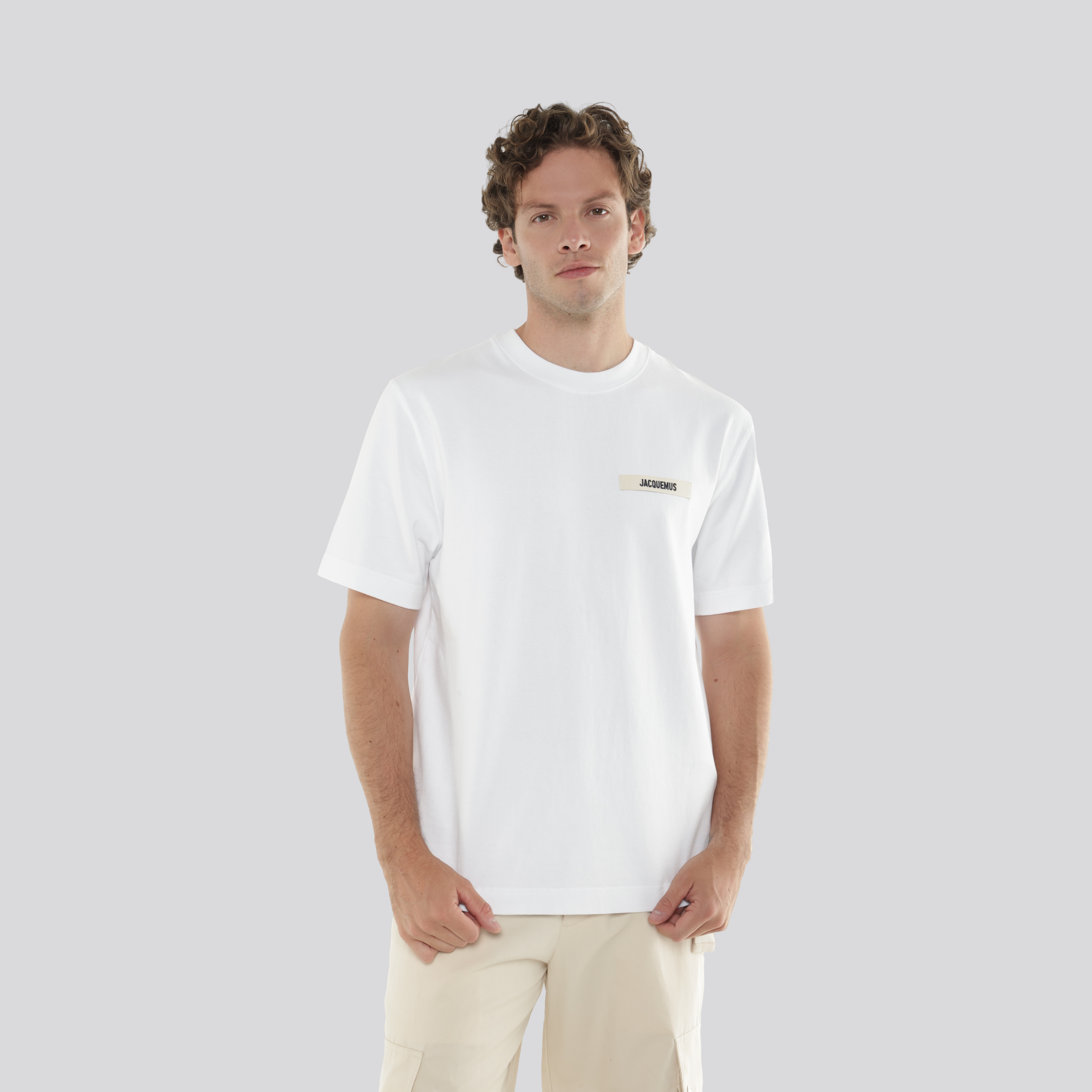 Camiseta Blanca Jacquemus Le Tshirt Gros Grain