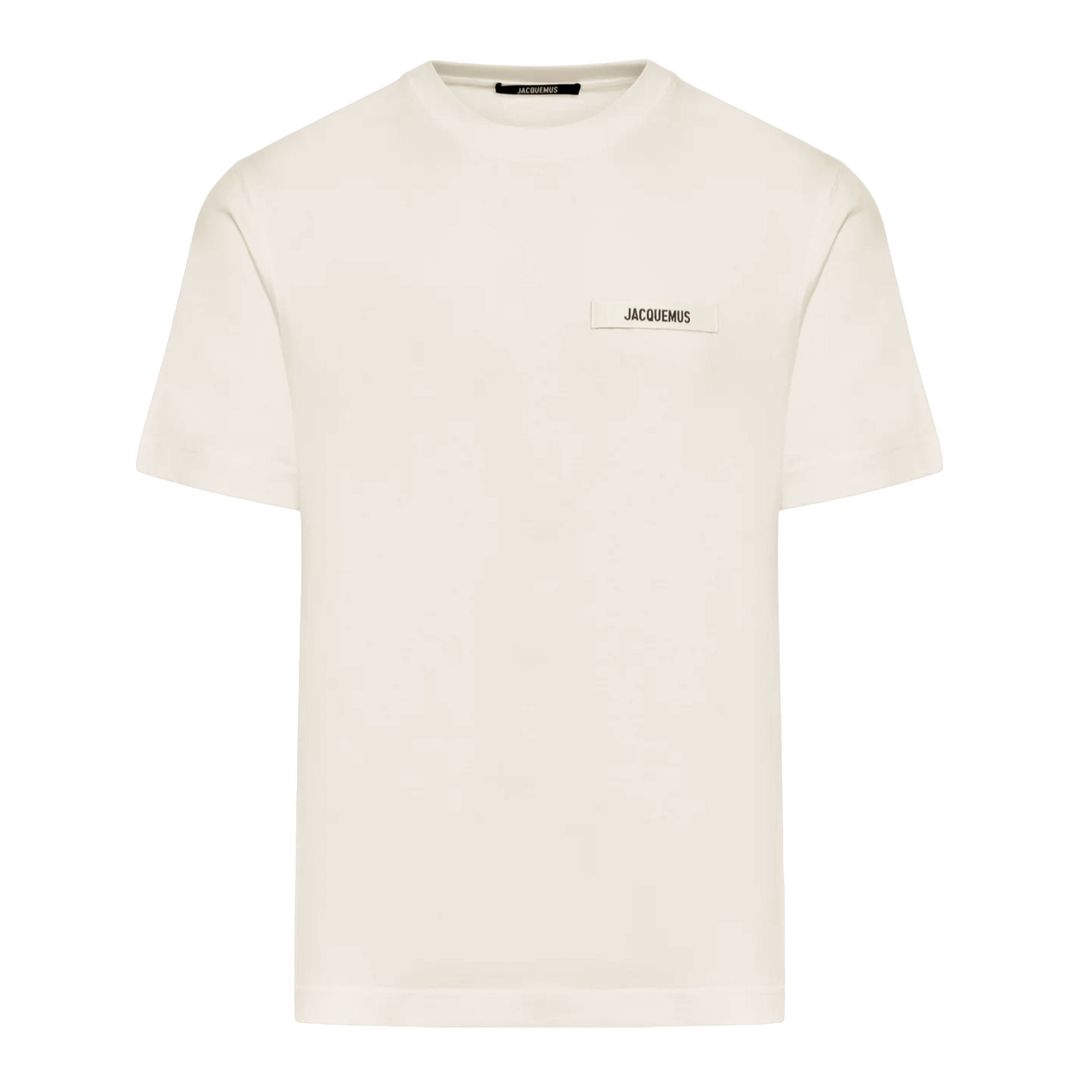 Camiseta Beige Jacquemus Le Tshirt Gros Grain