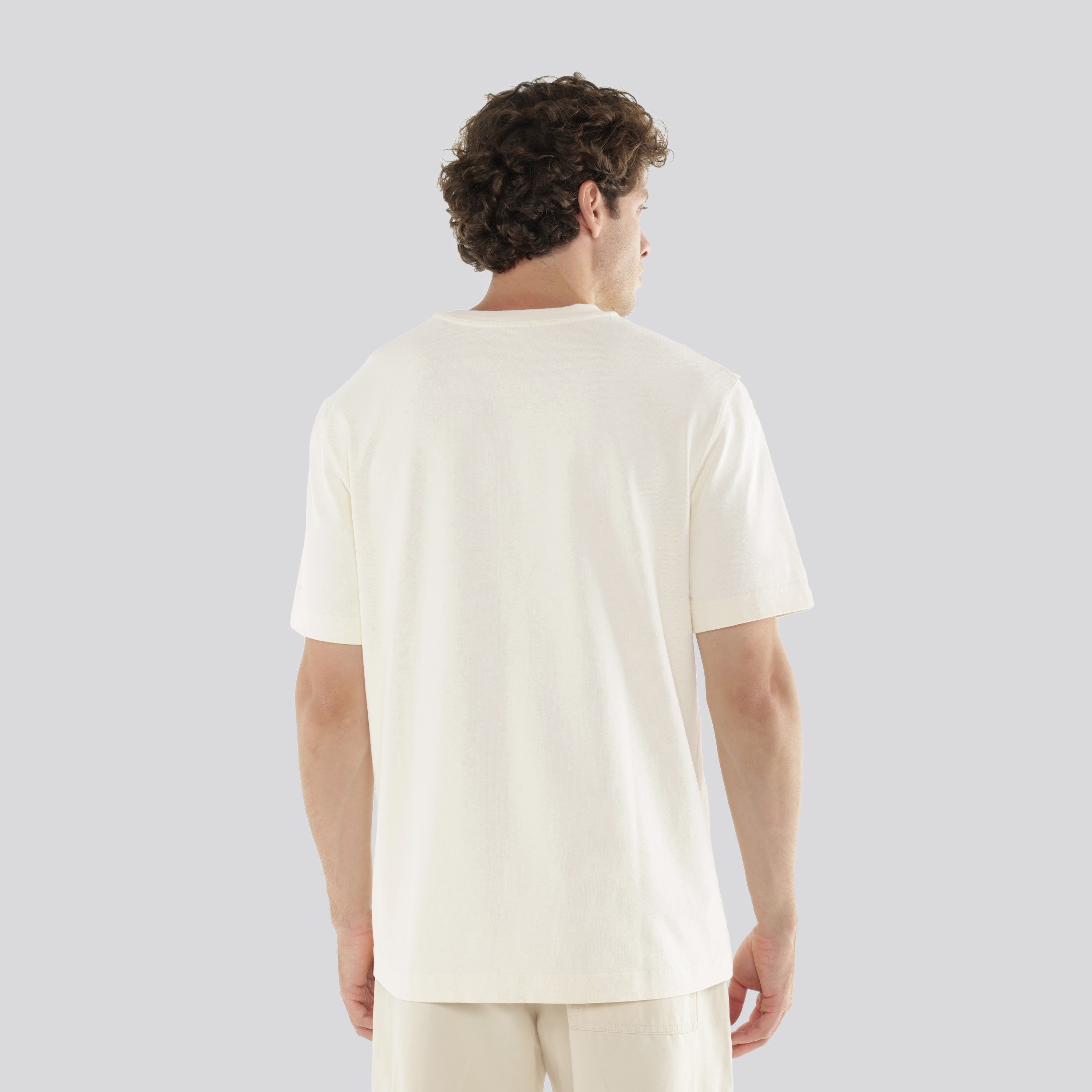 Camiseta Beige Jacquemus Le Tshirt Gros Grain