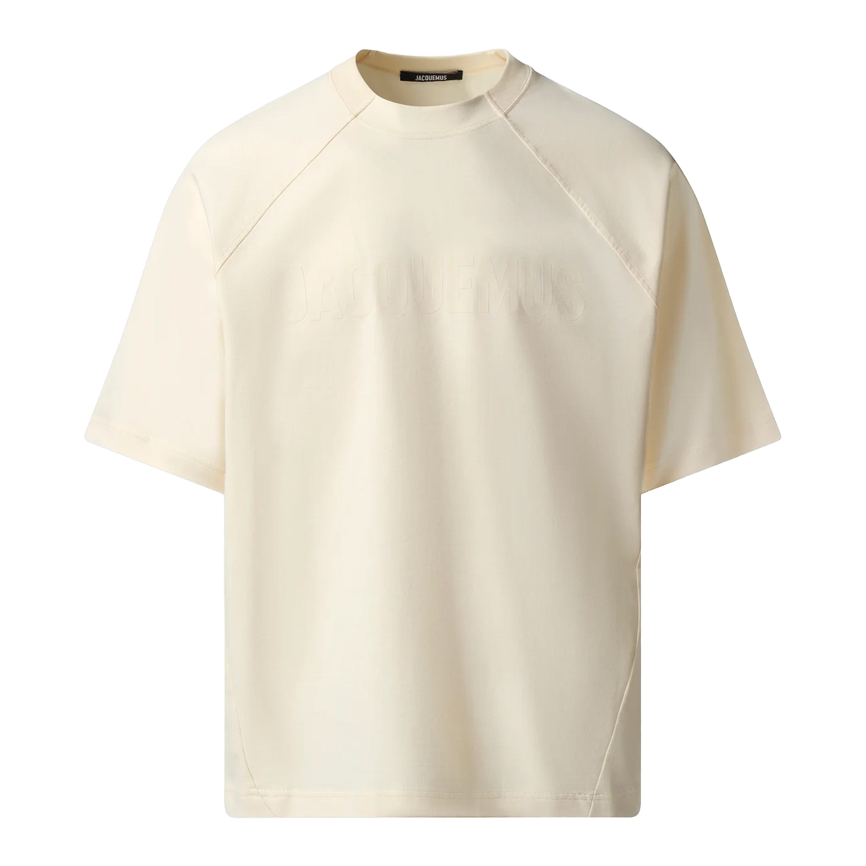 Camiseta Beige Jacquemus Le Tshirt Typo