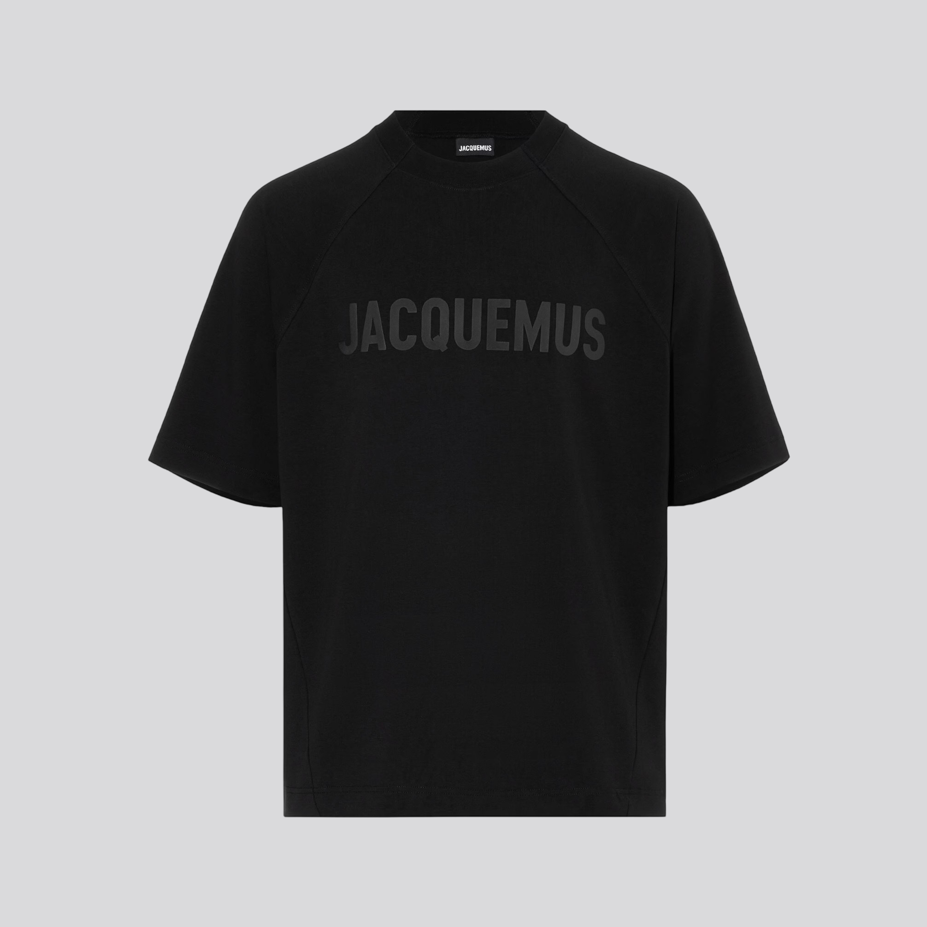 Camiseta Negra Jacquemus Le Tshirt Typo