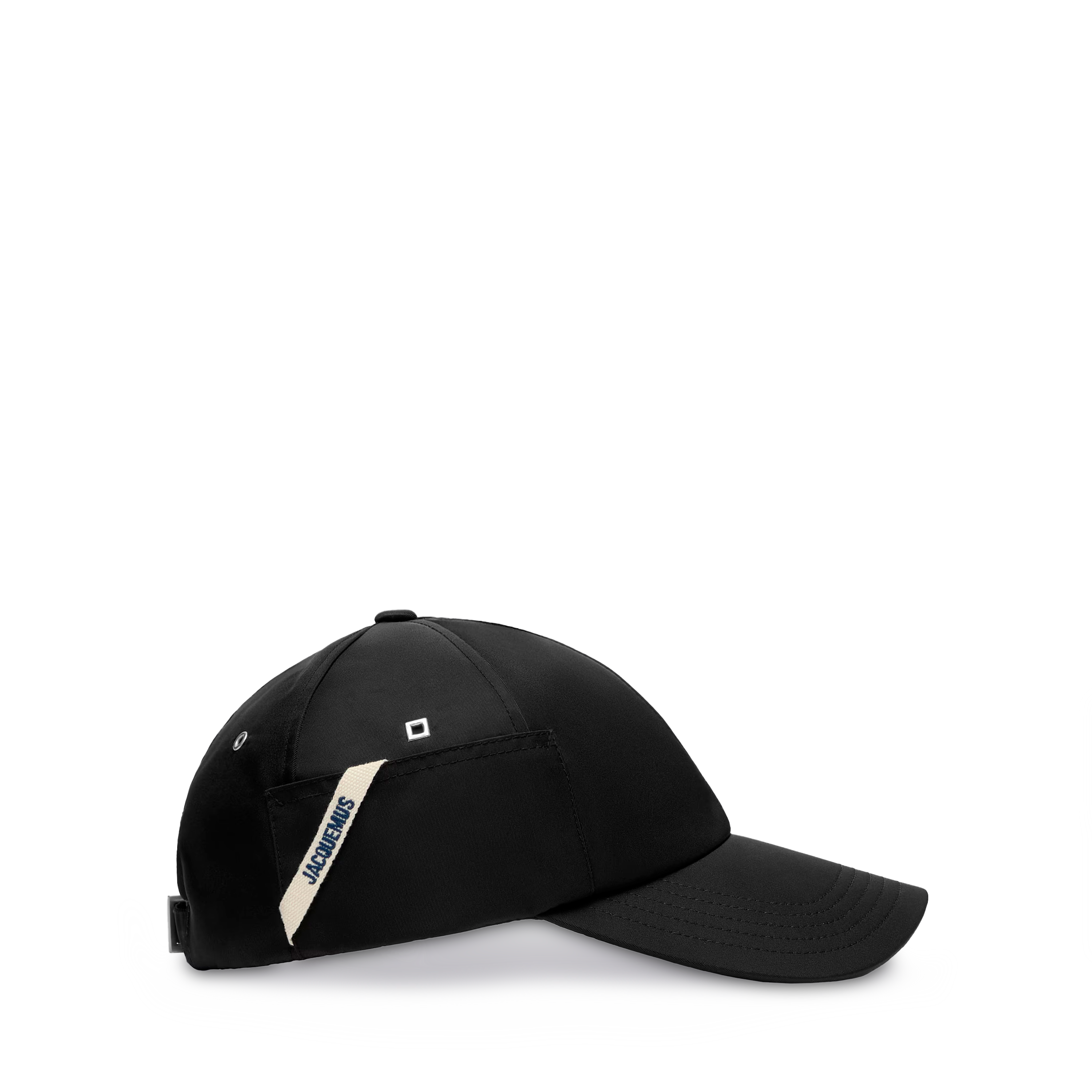 Gorra Negra Jacquemus La Casquette Ovalie