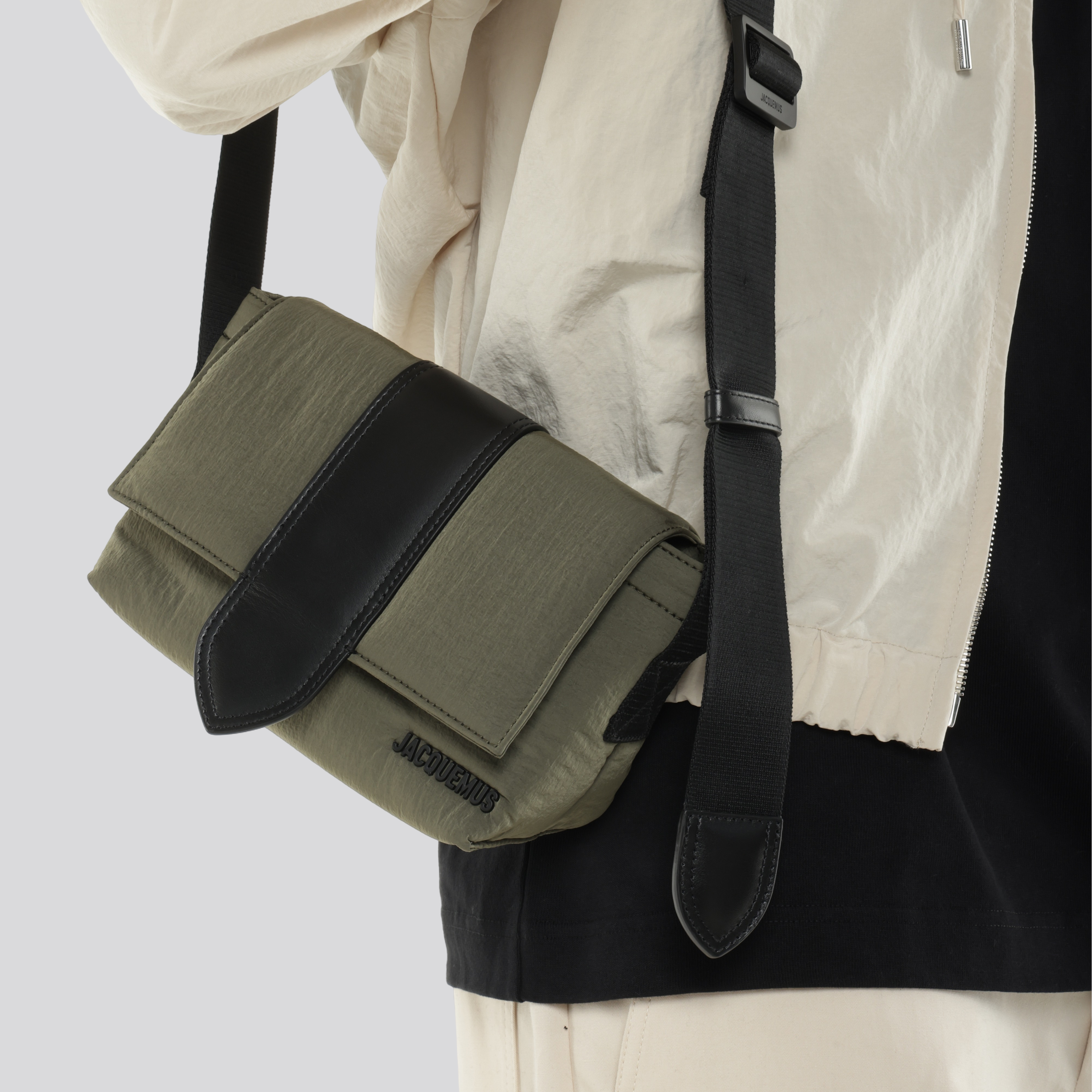 Bolso Verde Jacquemus Le Petit Messenger Bambin