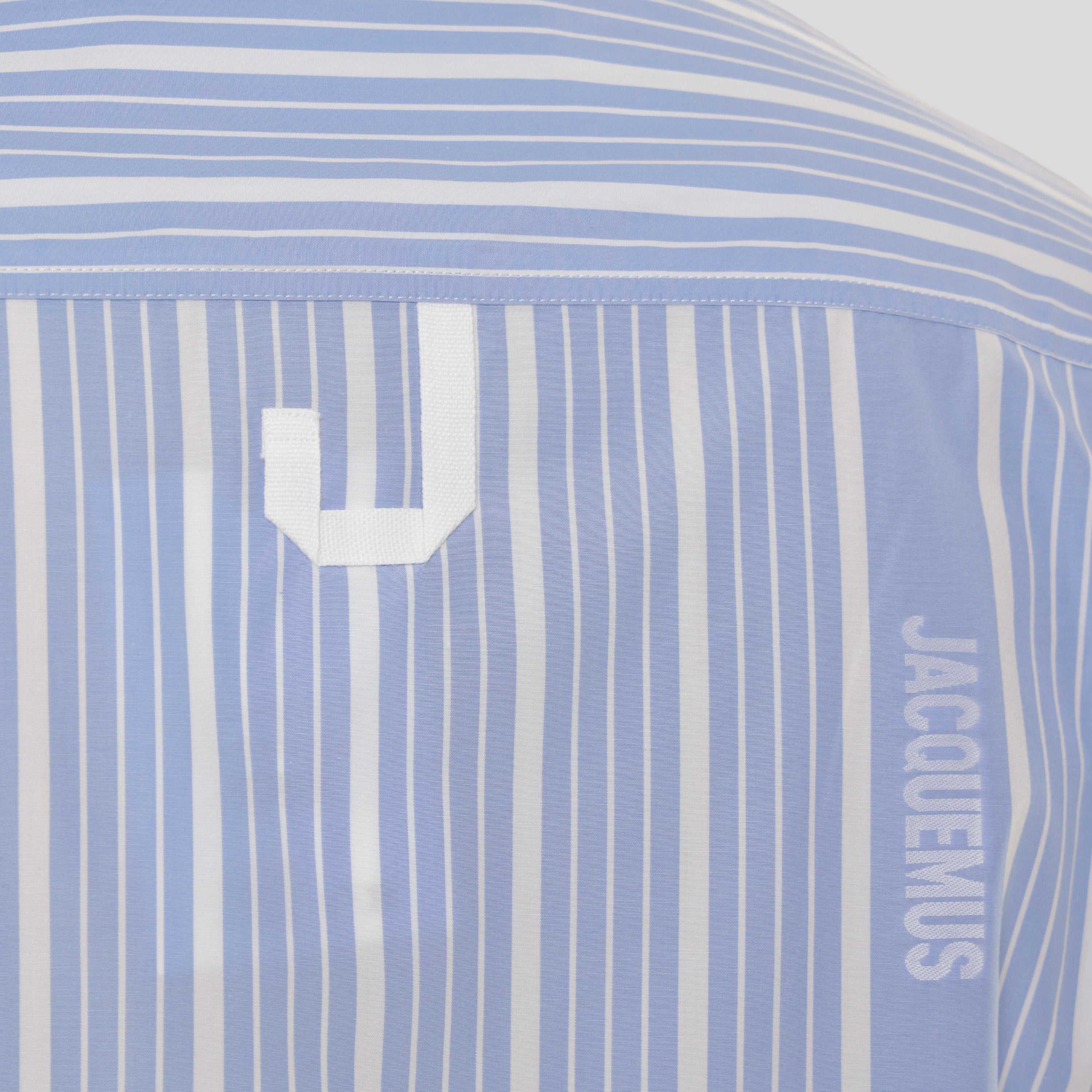 Camisa Azul Jacquemus La Chemise Simon