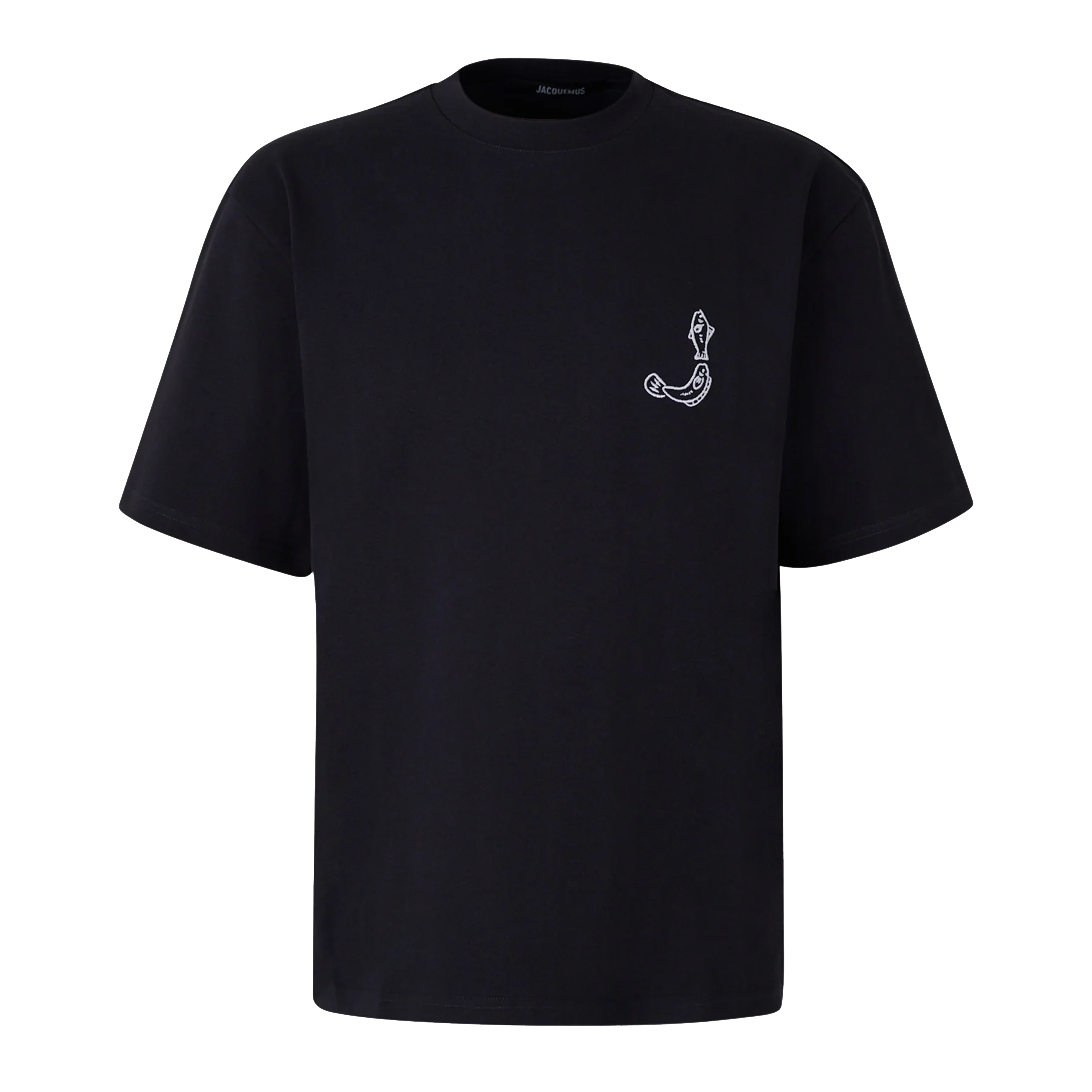 Camiseta Azul Jacquemus Le Tshirt Merù Mc