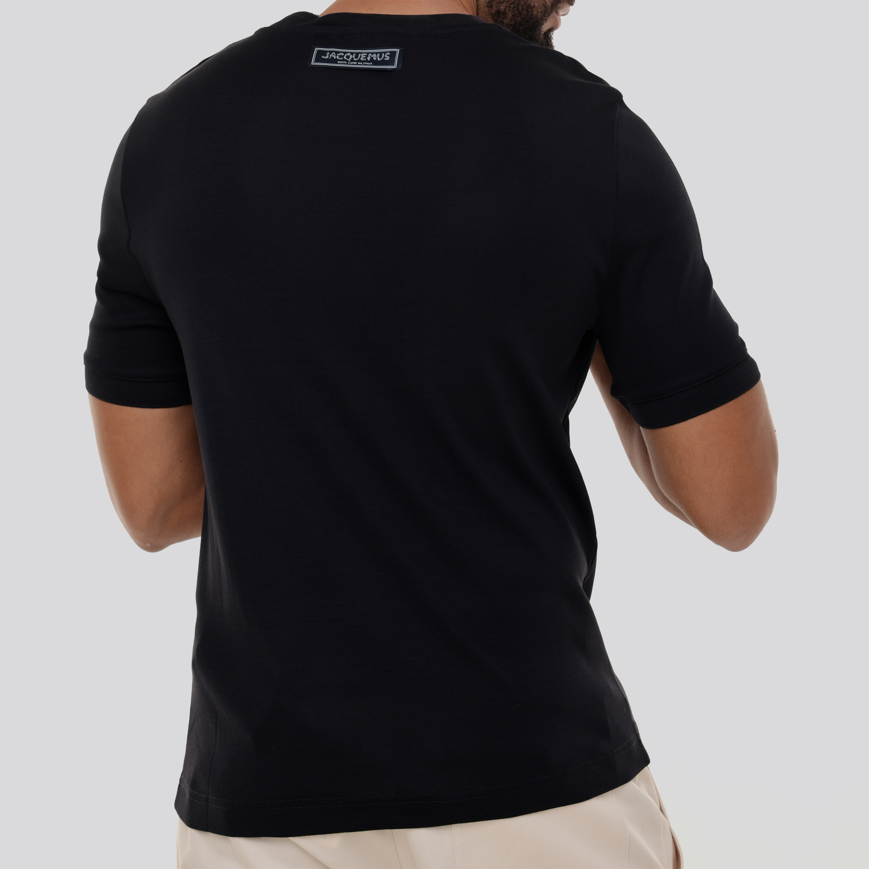 Camiseta Azul Jacquemus Le Tshirt Pesco