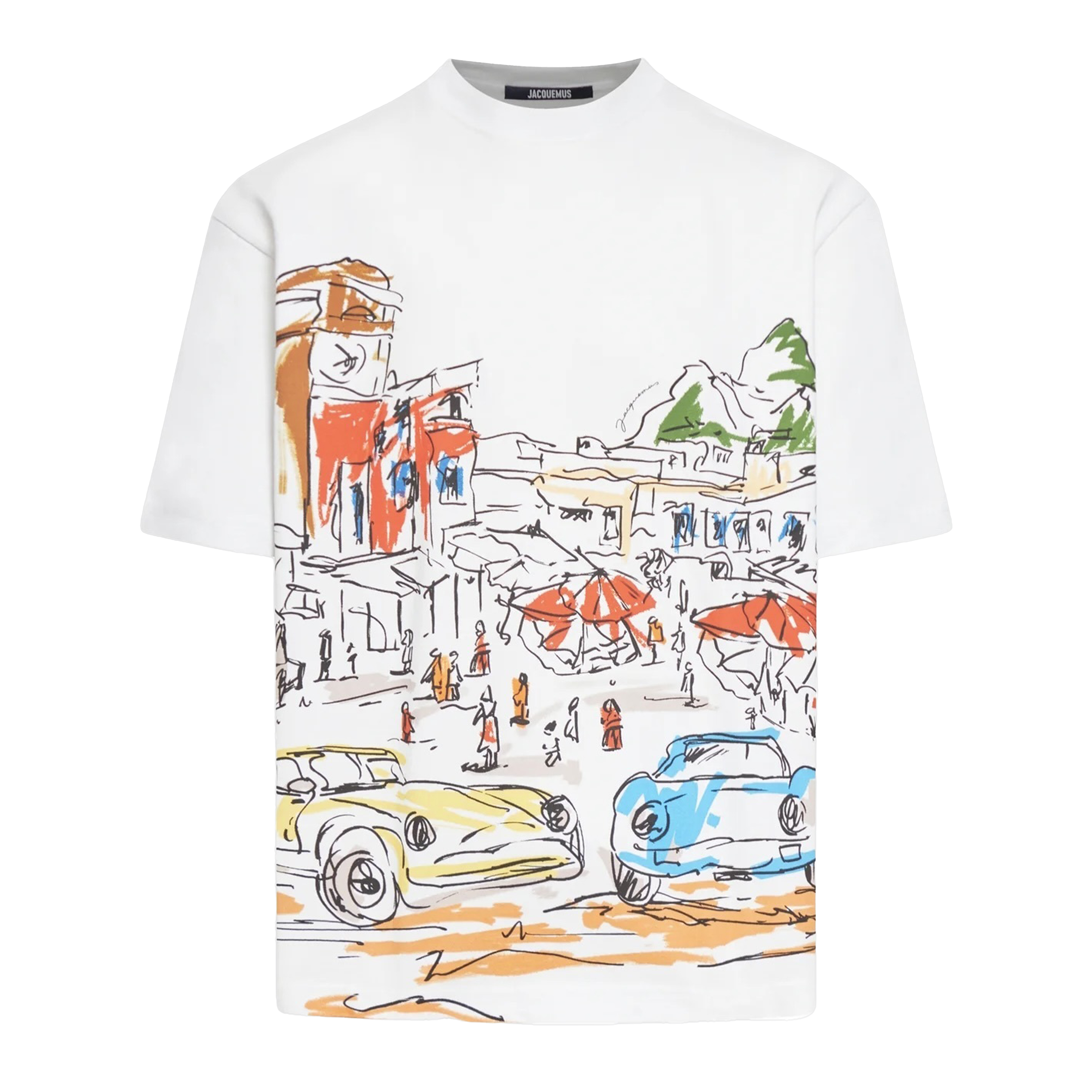 Camiseta Blanca Jacquemus Le Tshirt Largo Mc