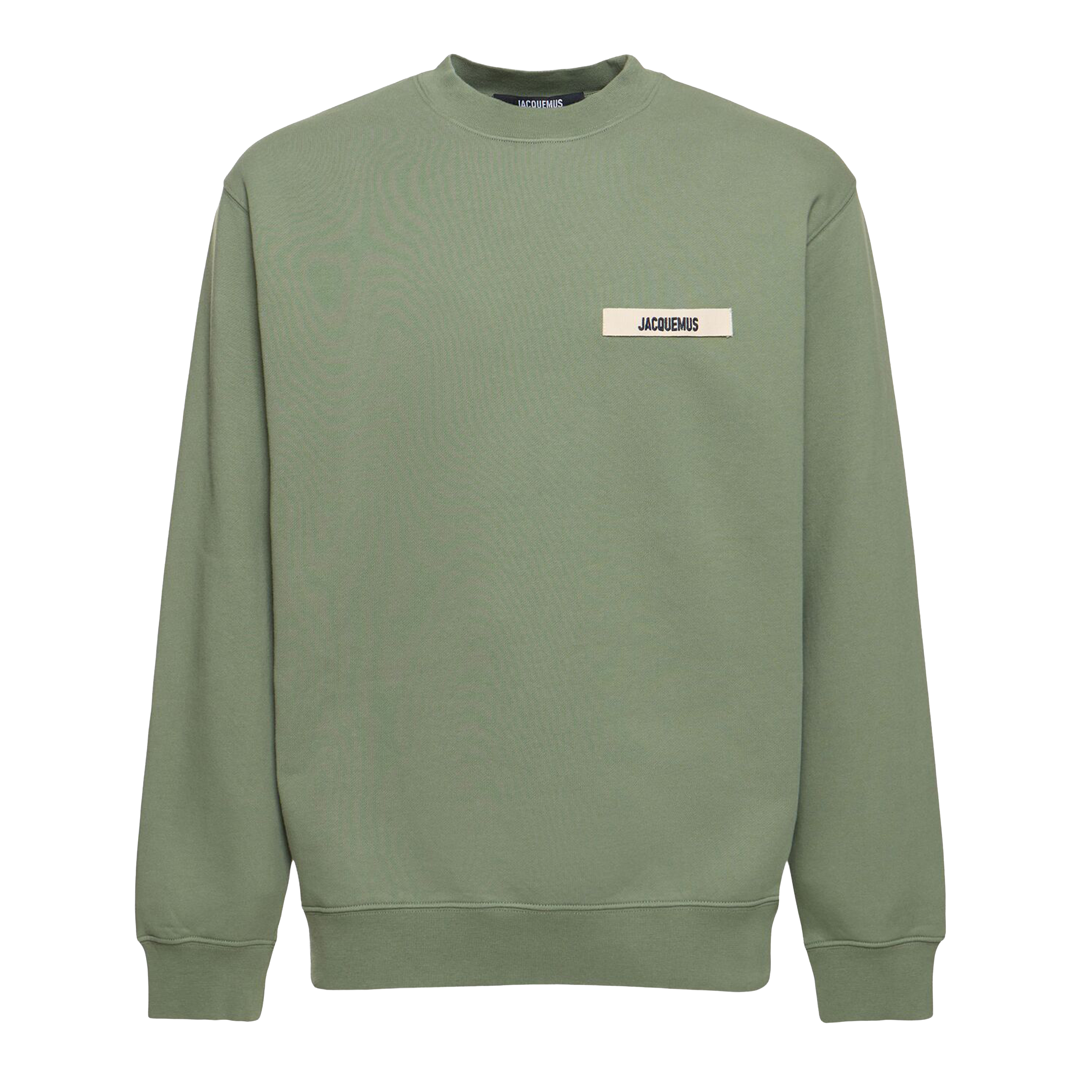 Buzo Verde Jacquemus Le Sweatshirt Gros Grain