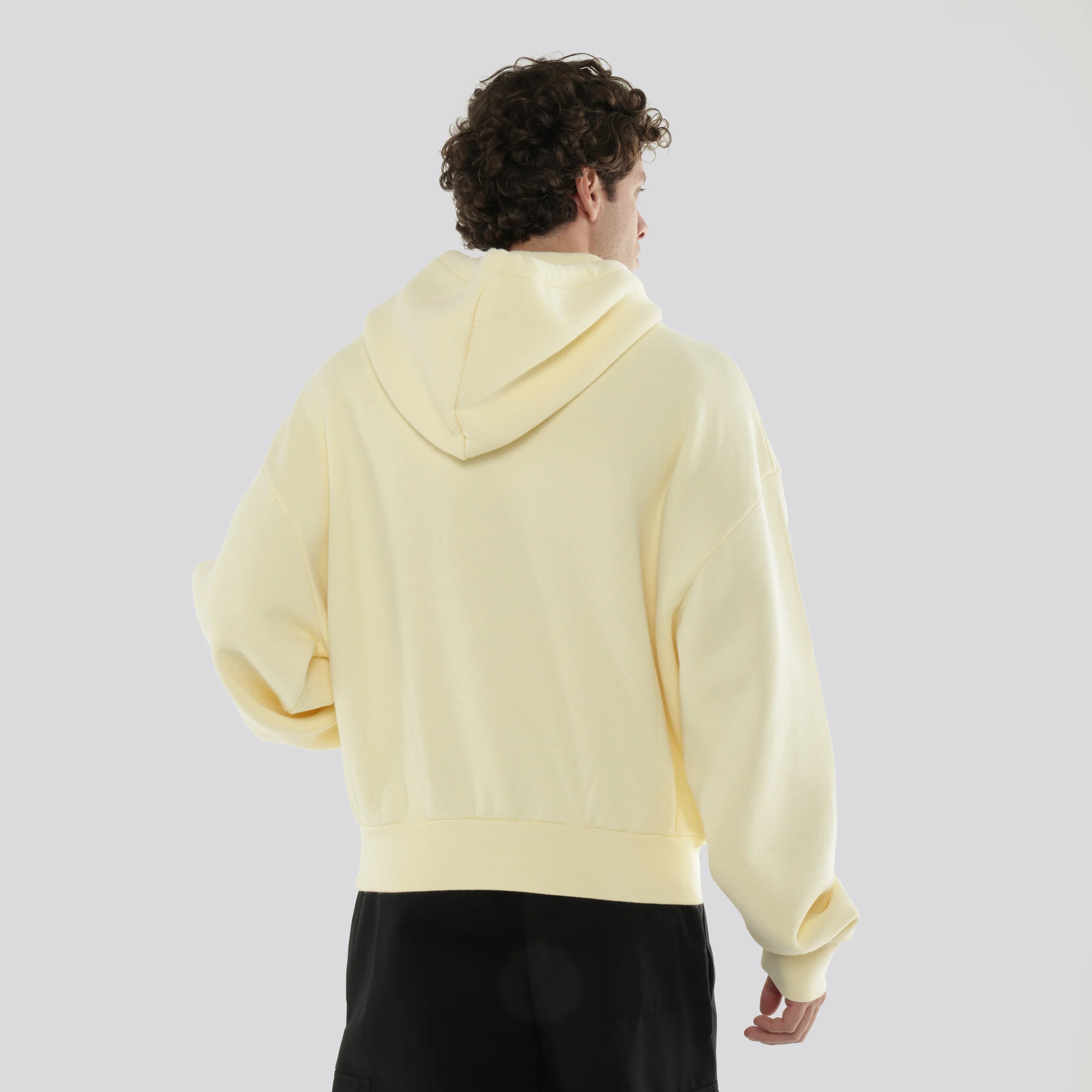 Hoodie Beige Jacquemus Le Hoodie Corto