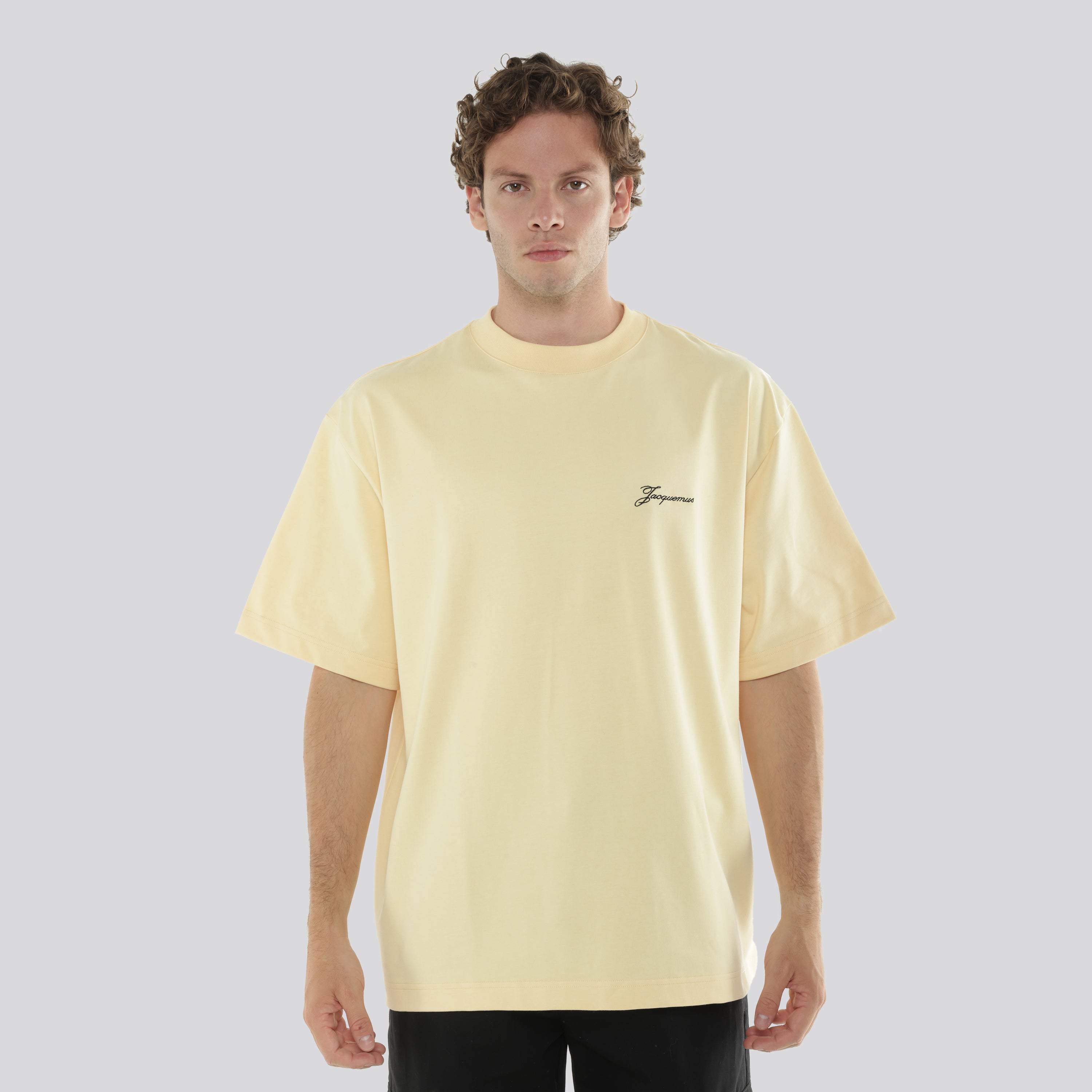 Camiseta Beige Jacquemus Le Tshirt Halteres