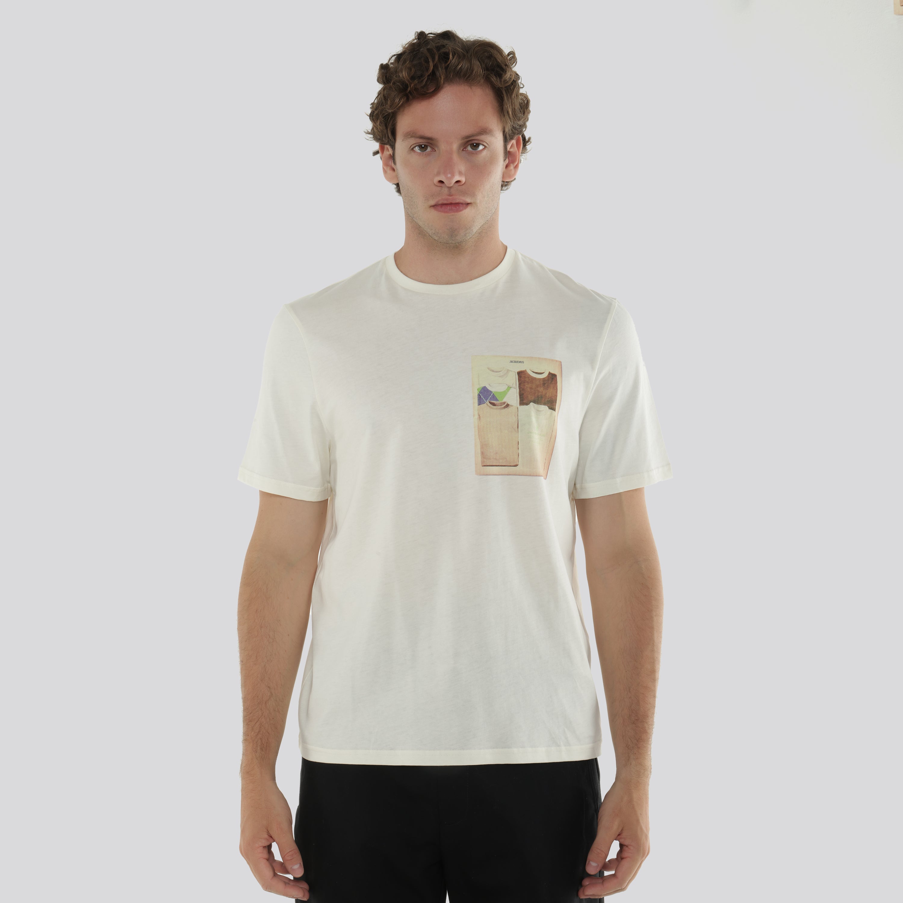 Camiseta Beige Jacquemus Le Tshirt Vintage