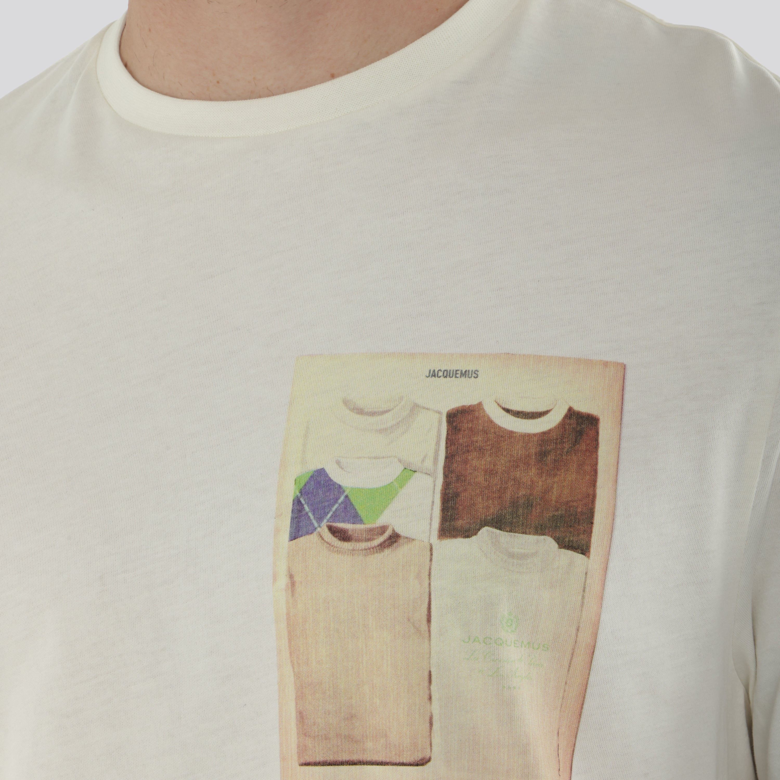 Camiseta Beige Jacquemus Le Tshirt Vintage