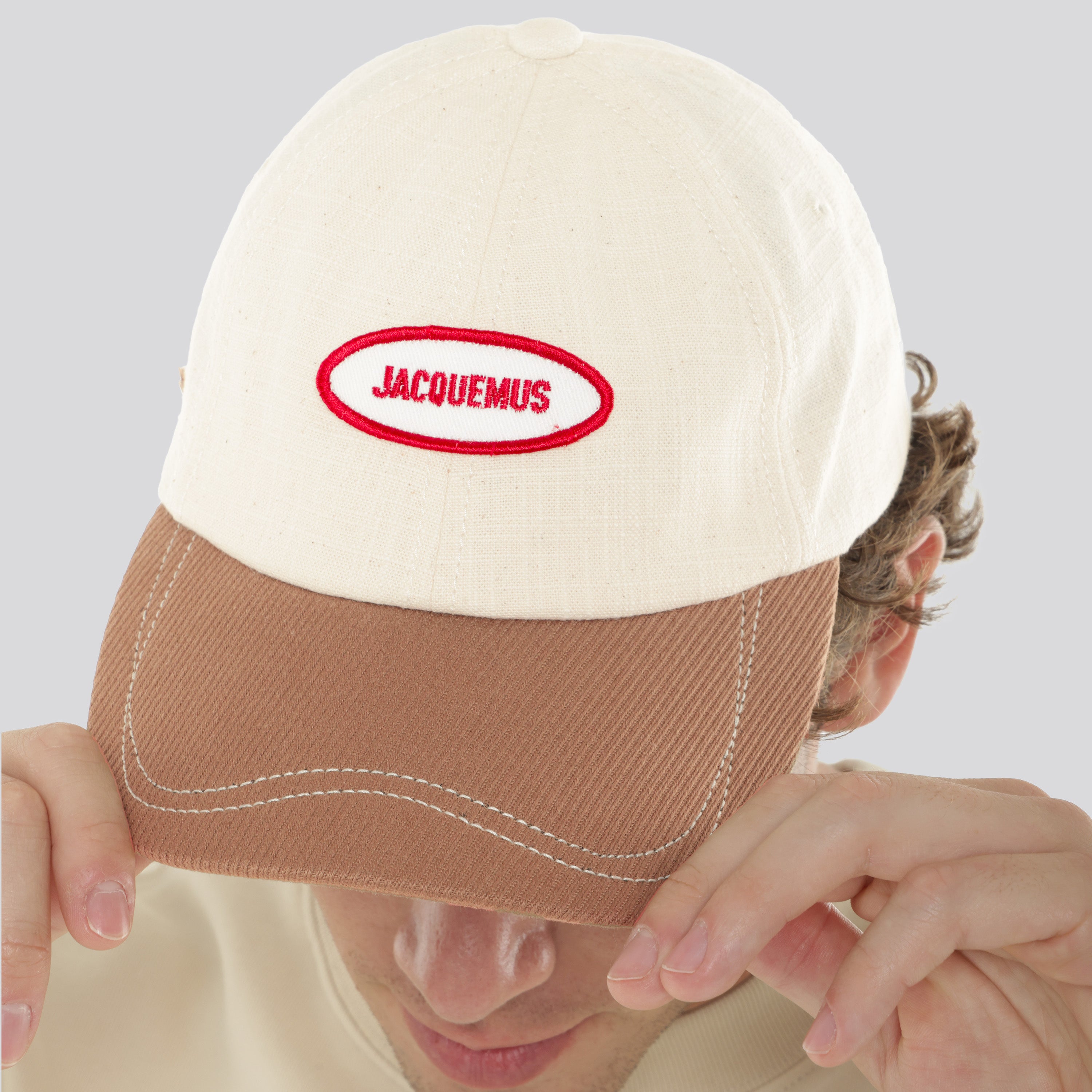Gorra Beige Jacquemus La Casquette Gelato