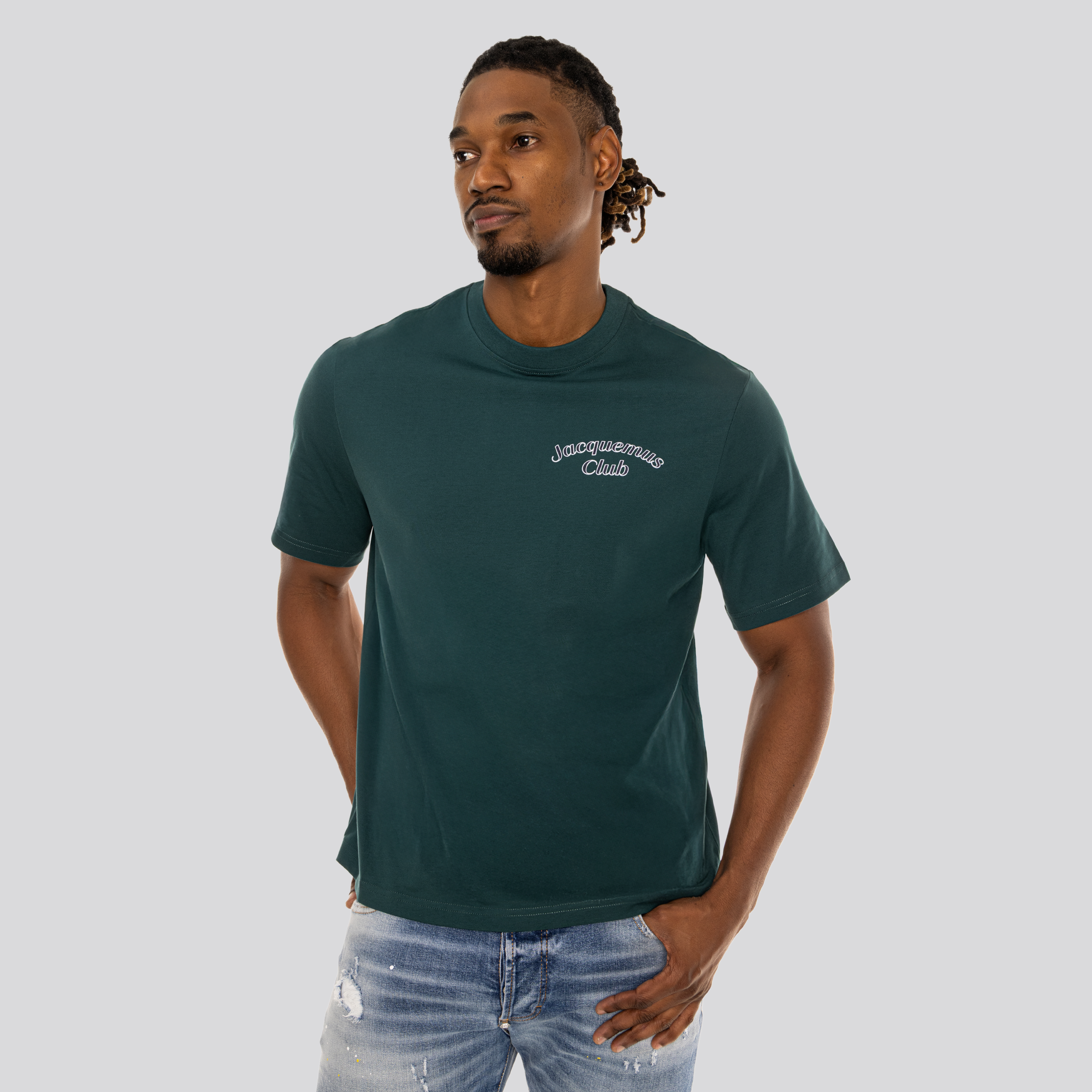 Camiseta Verde Jacquemus Le Tshirt Club