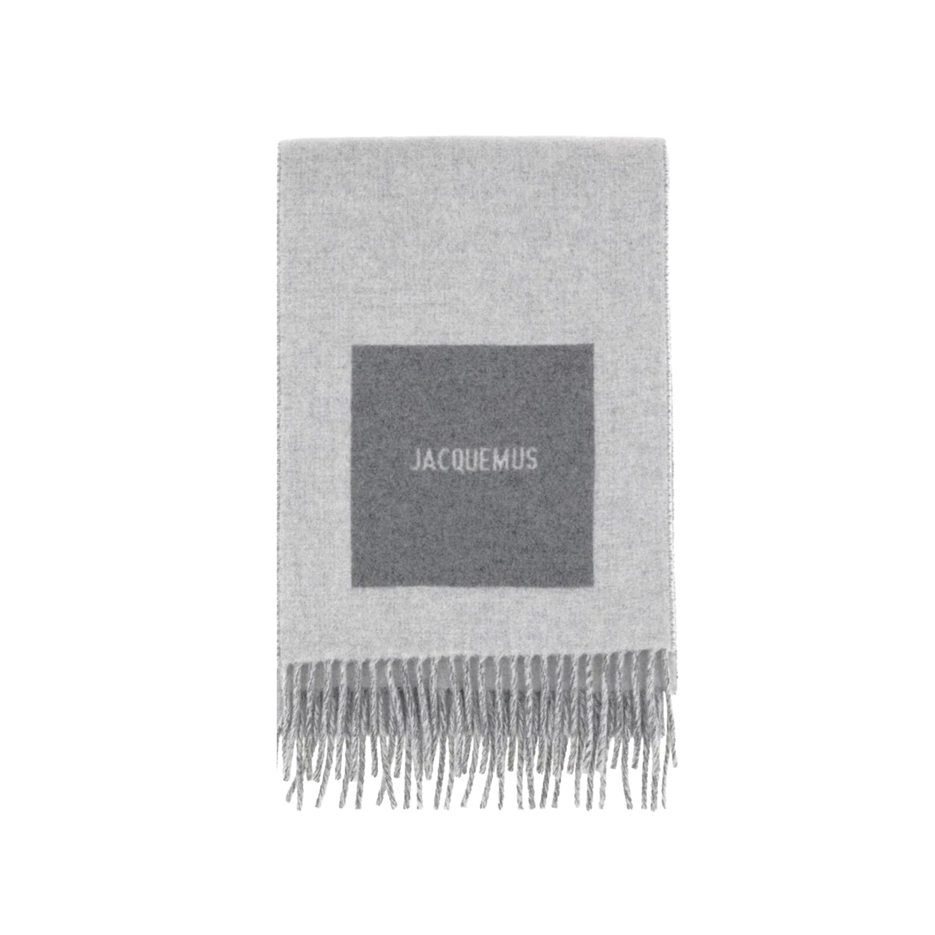 Bufanda Gris Jacquemus L'Echarpe Rond Carre