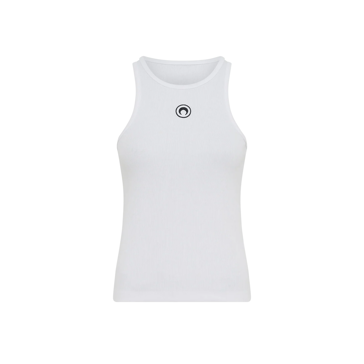 Top Blanco Marine Serre Moon Logo Ribbed