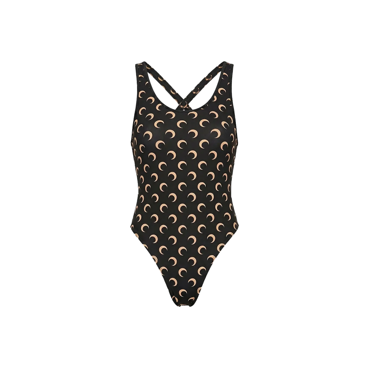 Body de Baño Negro Marine Serre Moon Printed