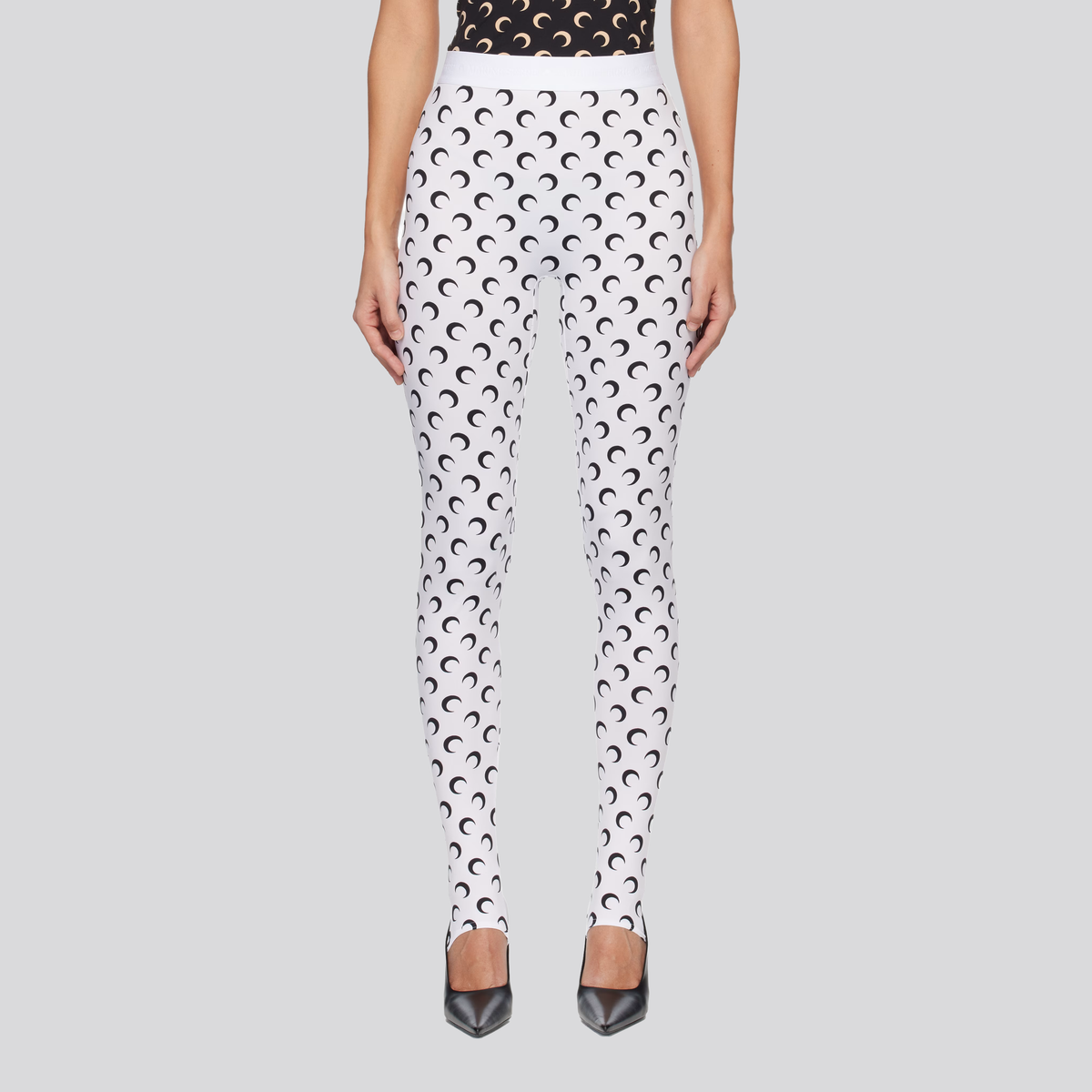 Legging Blanco Marine Serre Moon Printed