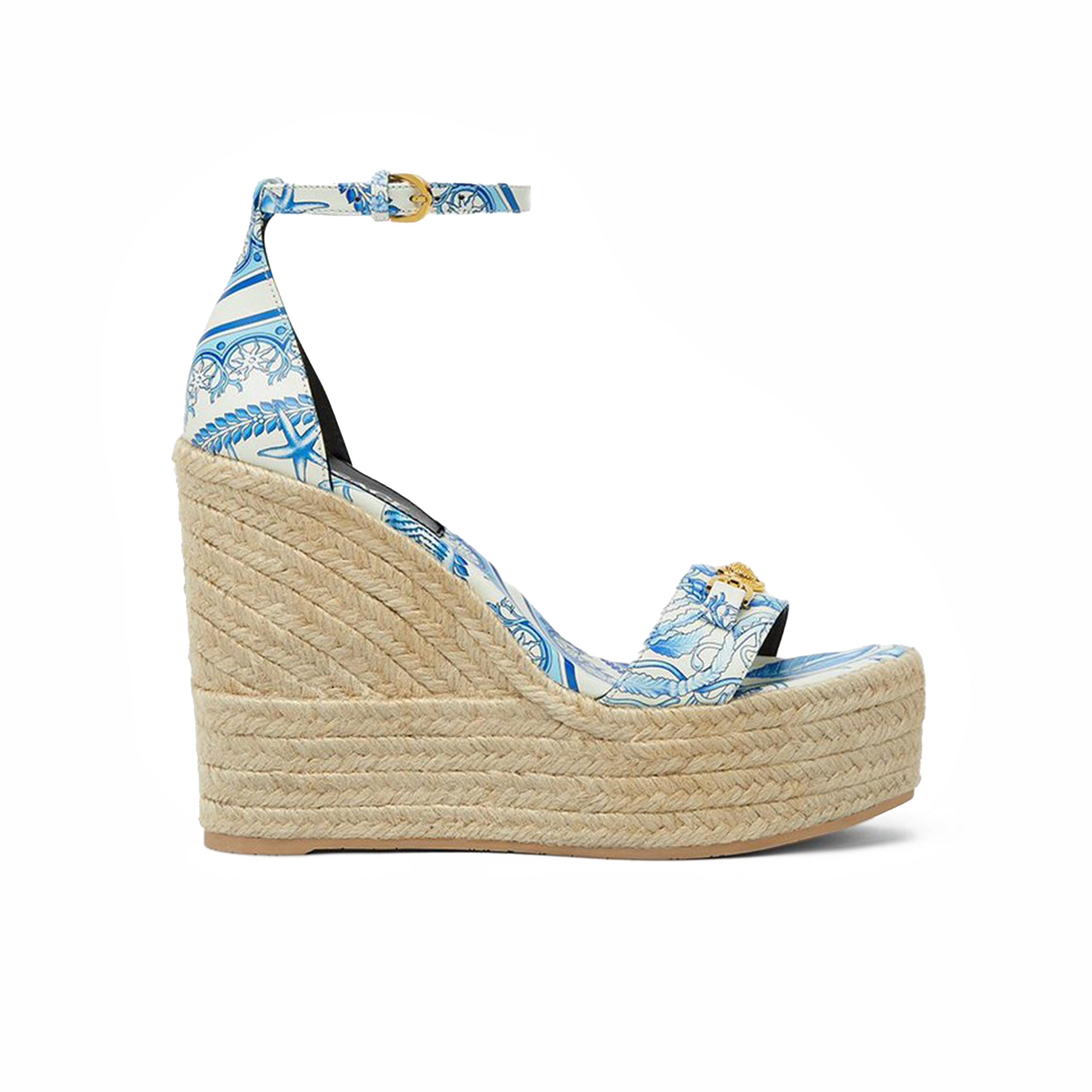 Sandalias Beige Versace Espadrille