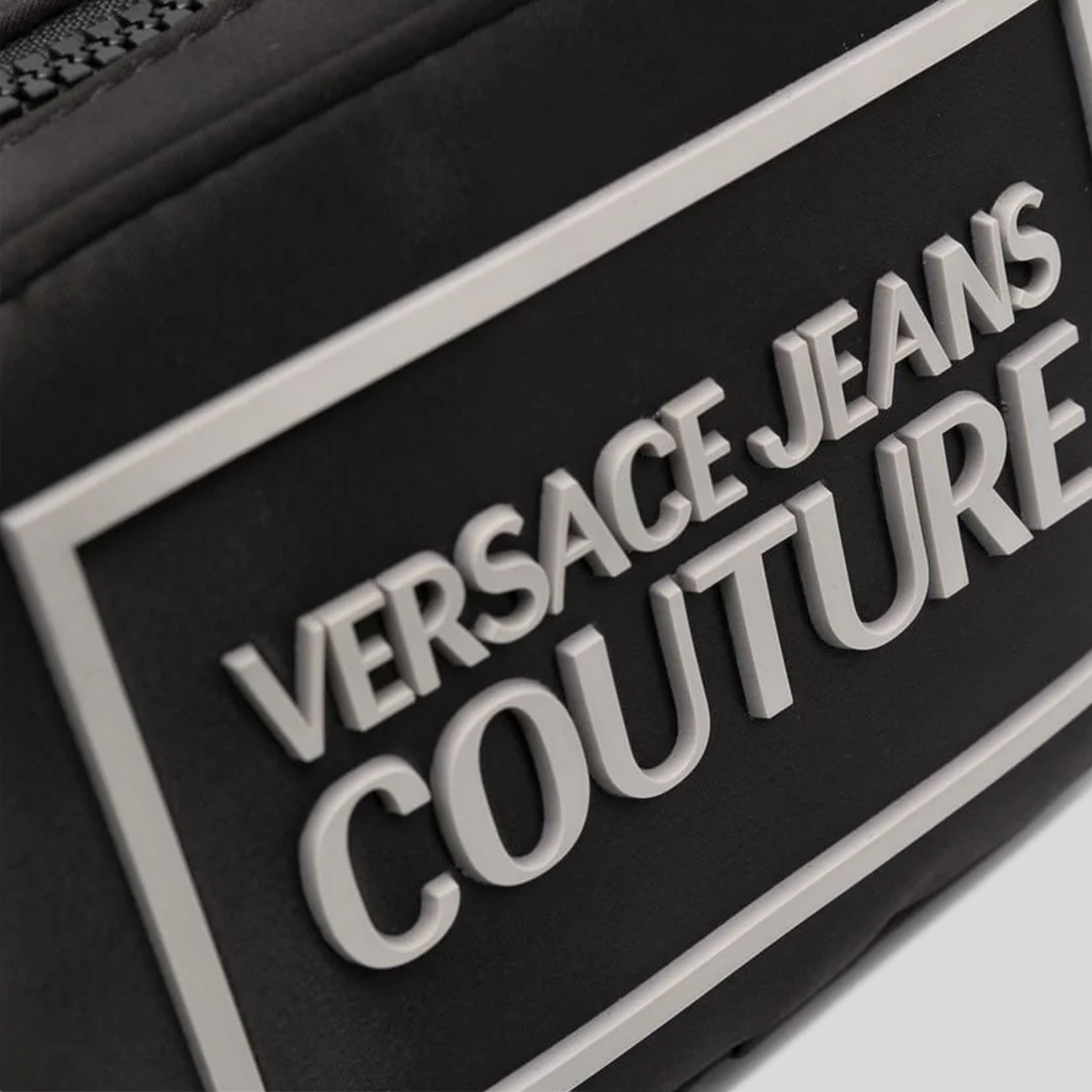 Bolso Negro Versace Jeans Couture Logo