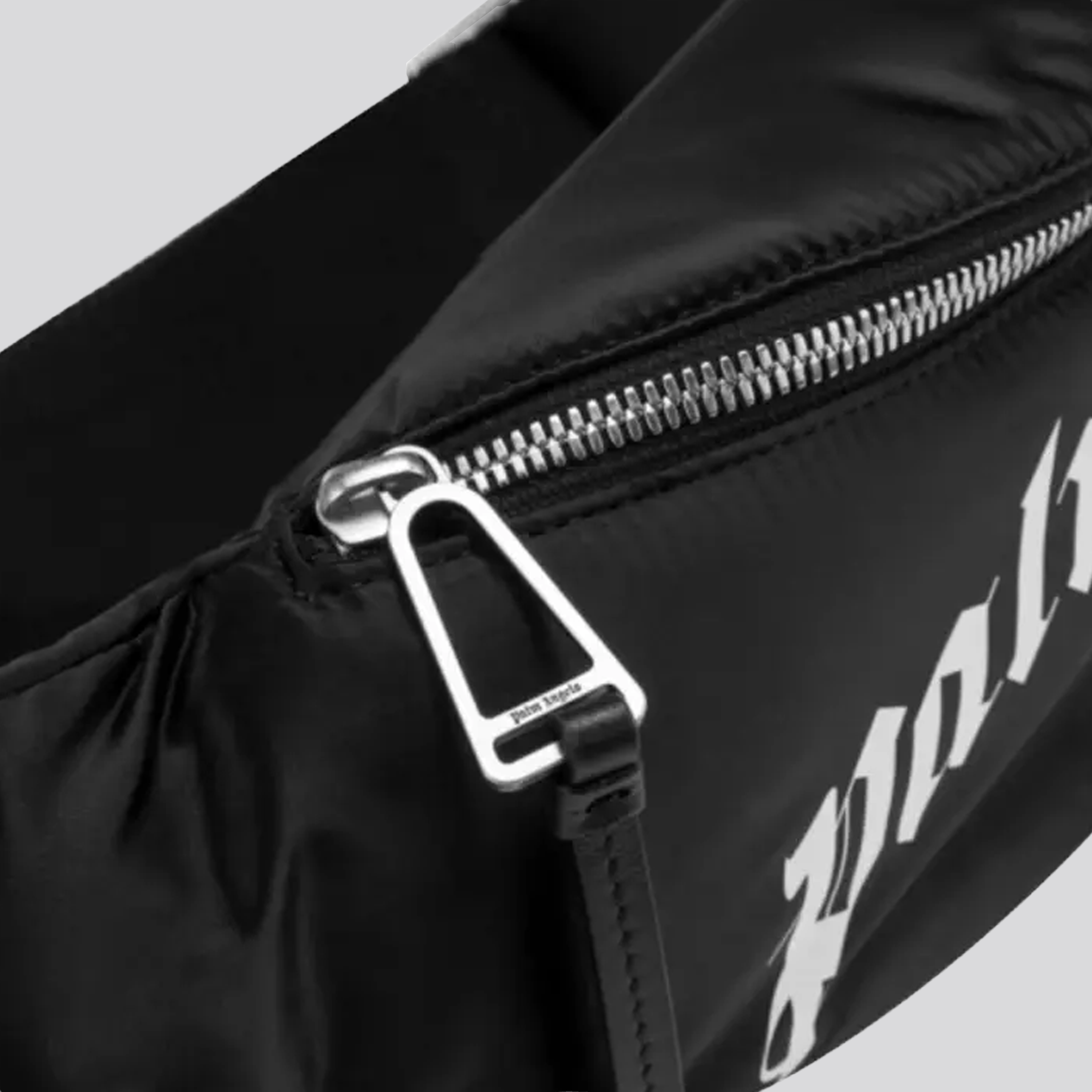 Riñonera Negro Palm Angels Logo Puffer