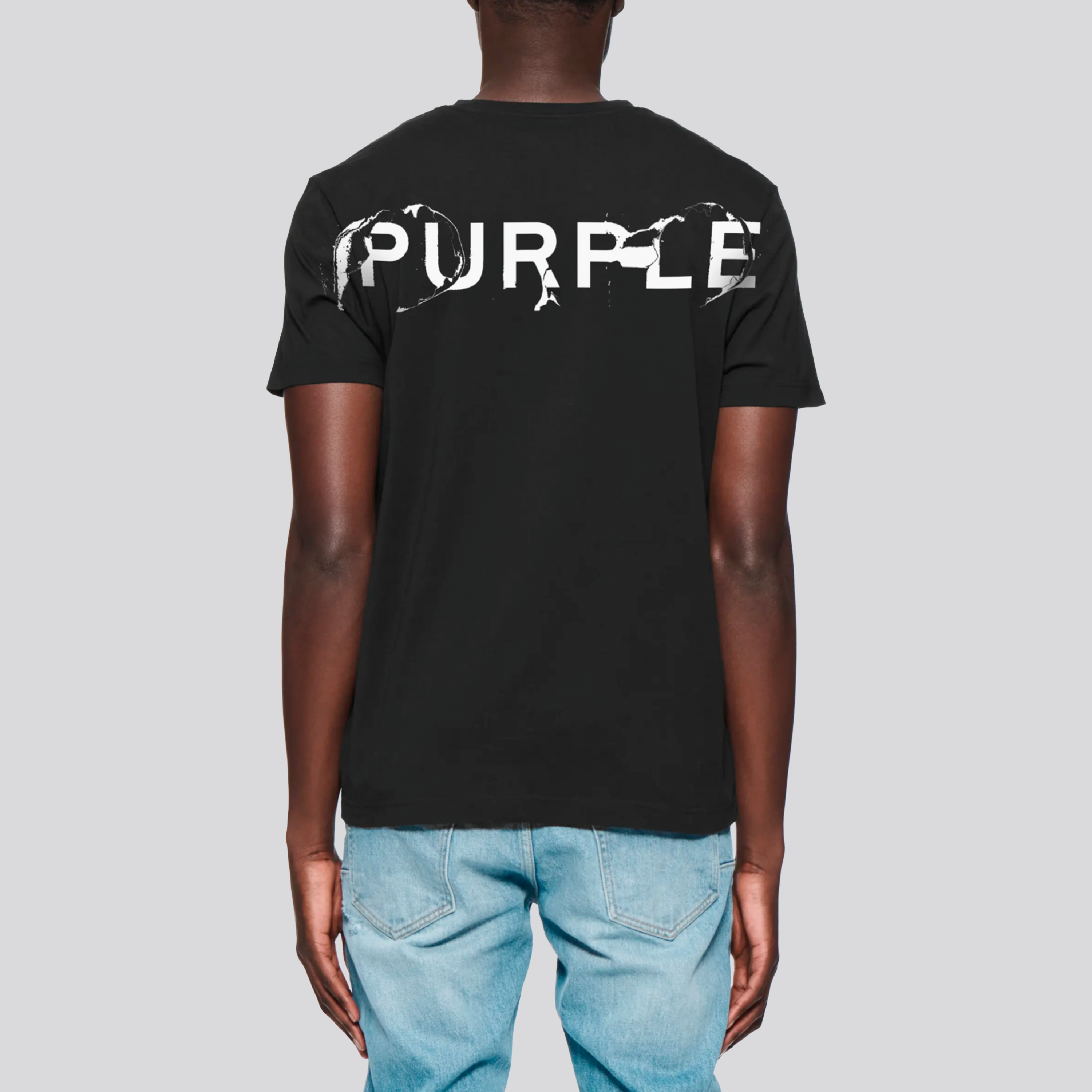 Camiseta Negra PURPLE Clean Tee