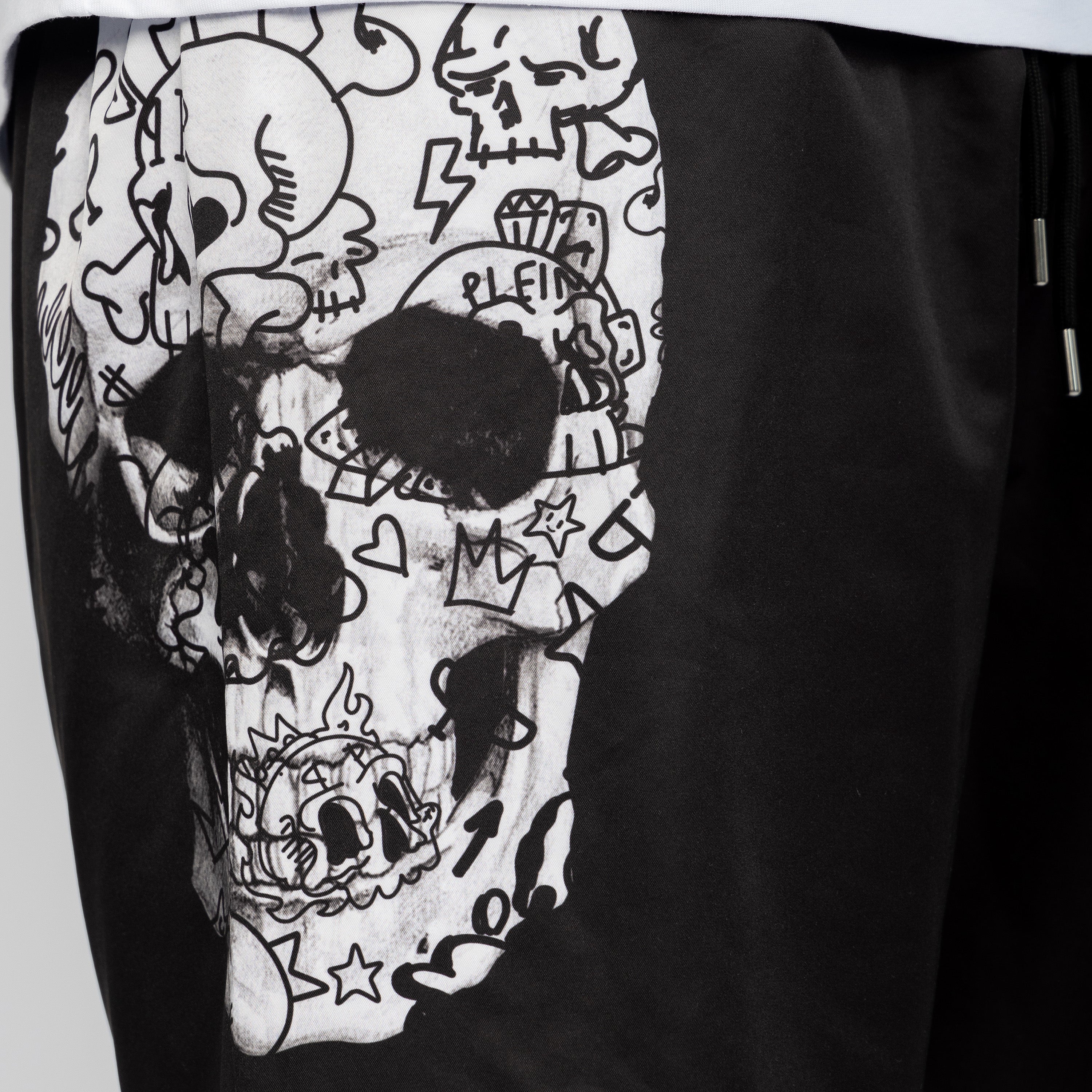 Pantaloneta Negra Philipp Plein
