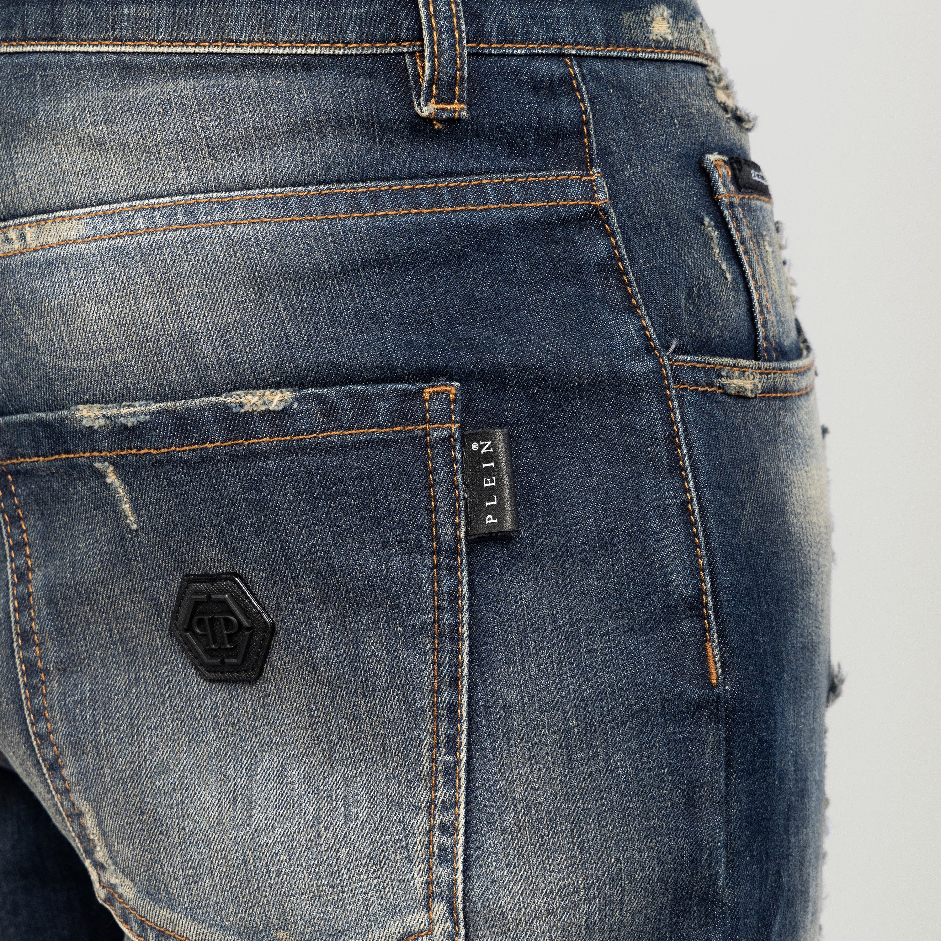 Jeans Azul Philipp Plein Skinny