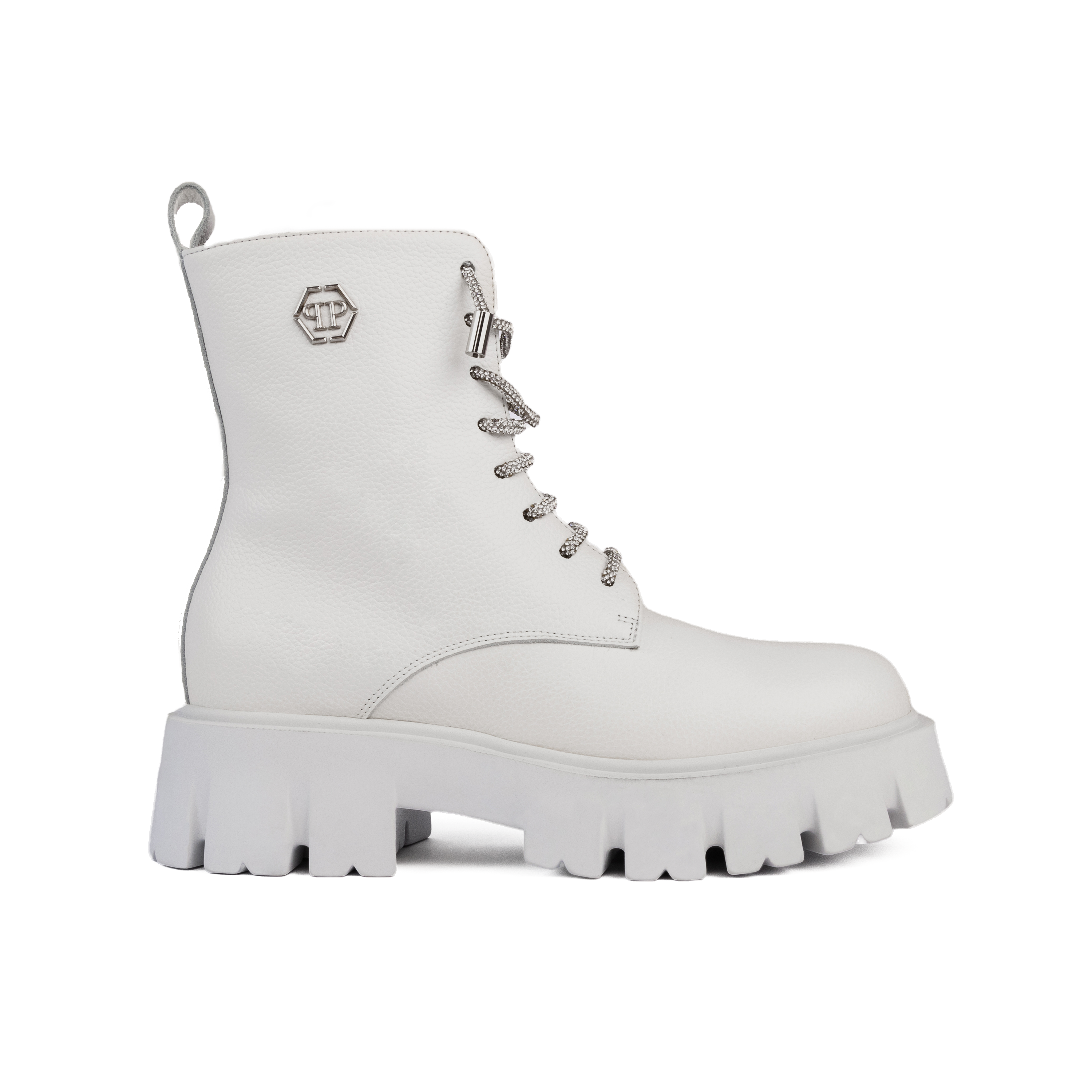 Botas Blancas Philipp Plein PP