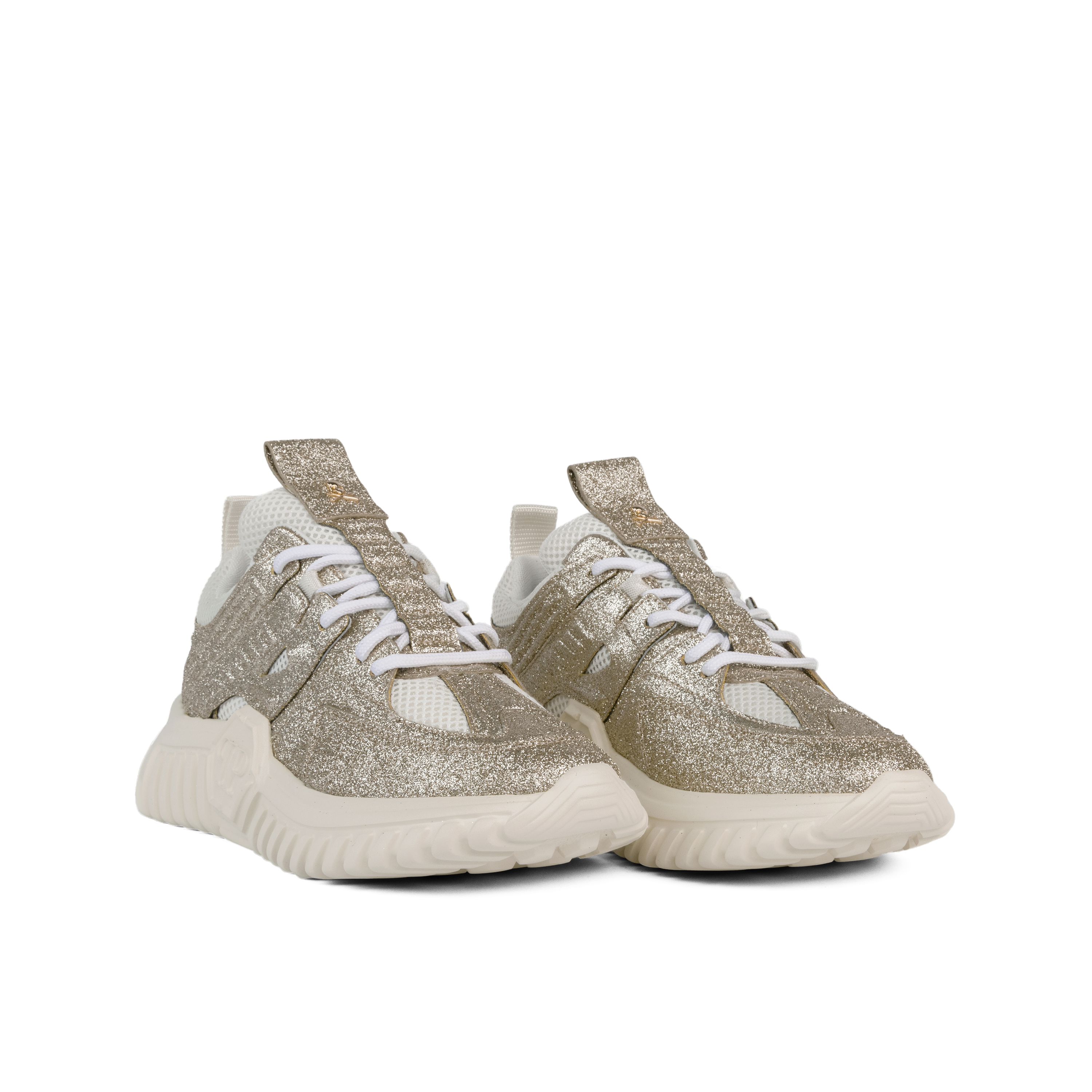 Sneakers Dorados Philipp Plein Glitter