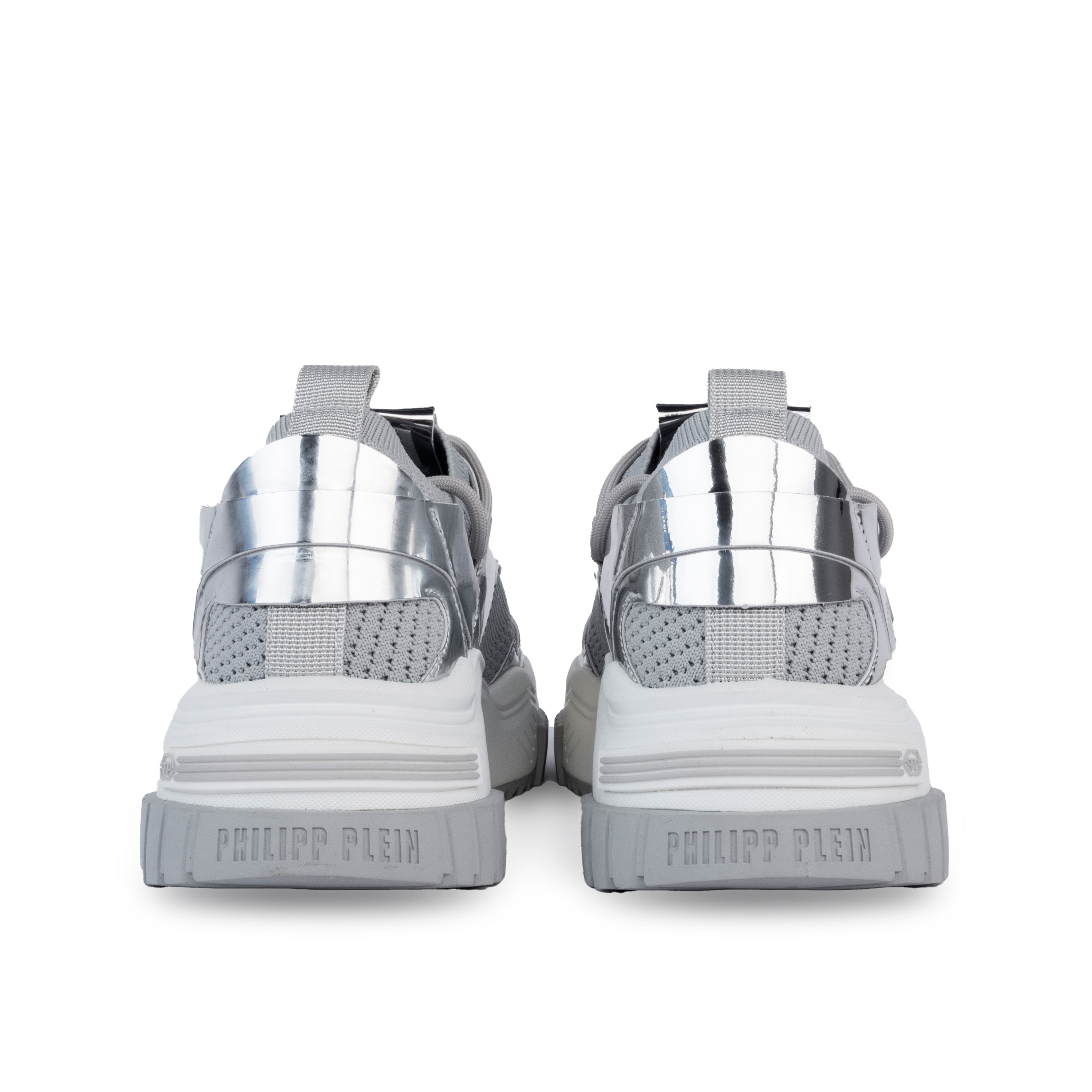 Sneakers Plateados Philipp Plein Predator