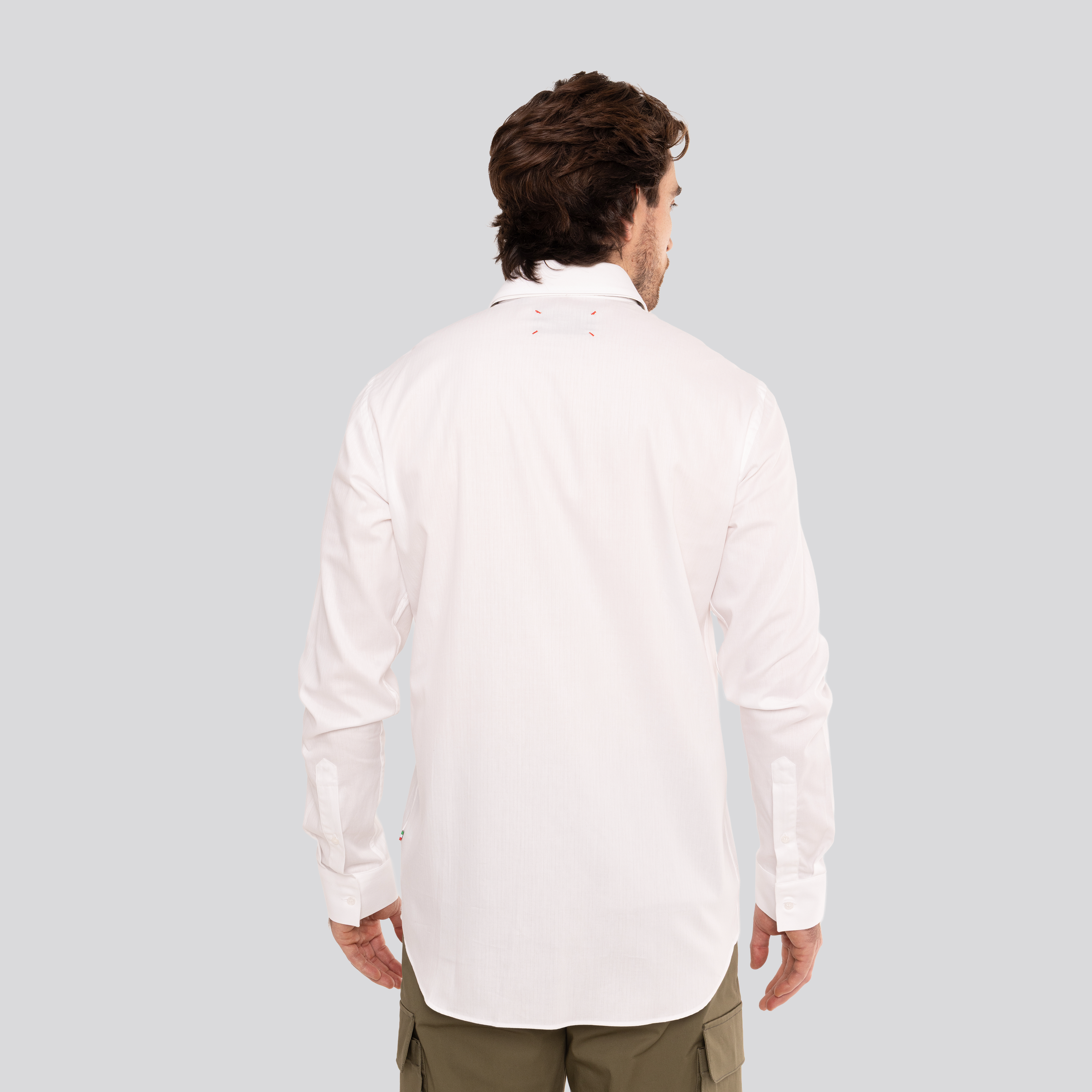 Camisa Blanca Philipp Plein Herringbone