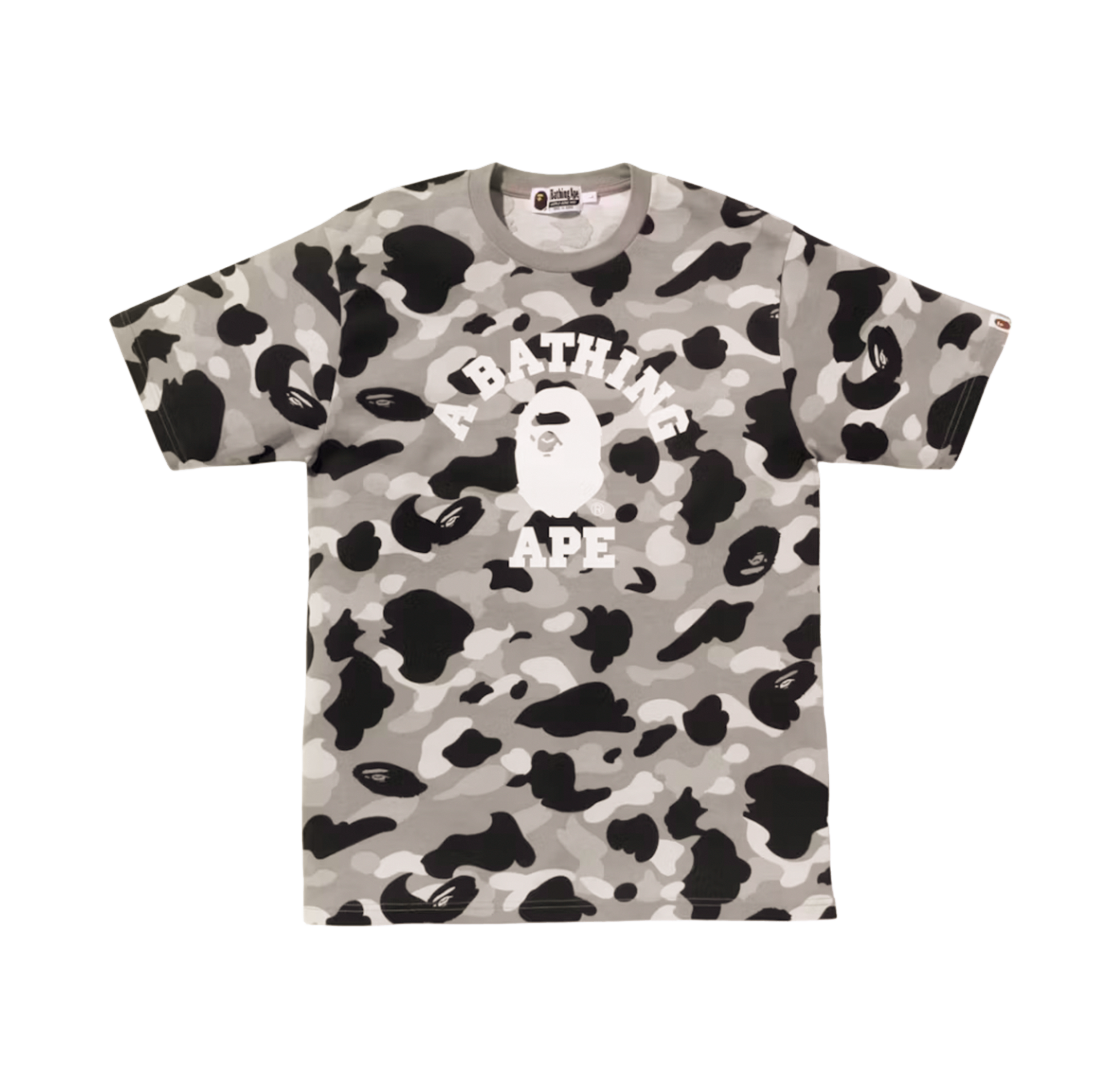 Camiseta Gris BAPE 1st Camo College