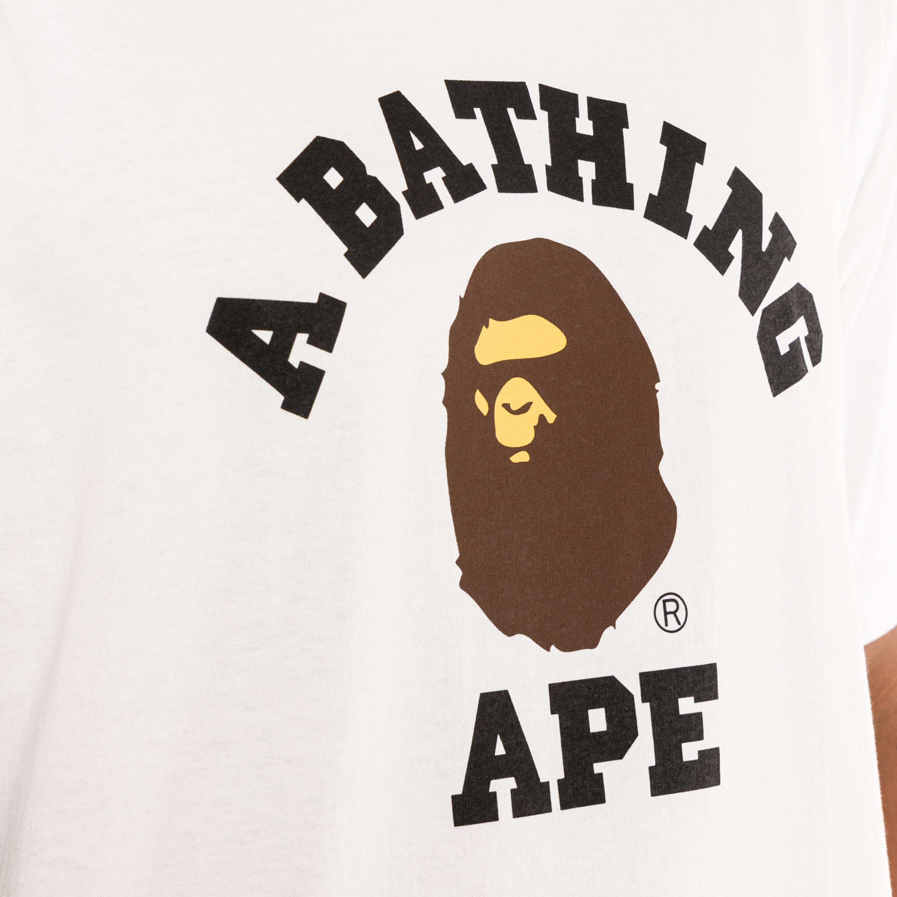 Camiseta Blanca BAPE Ape College