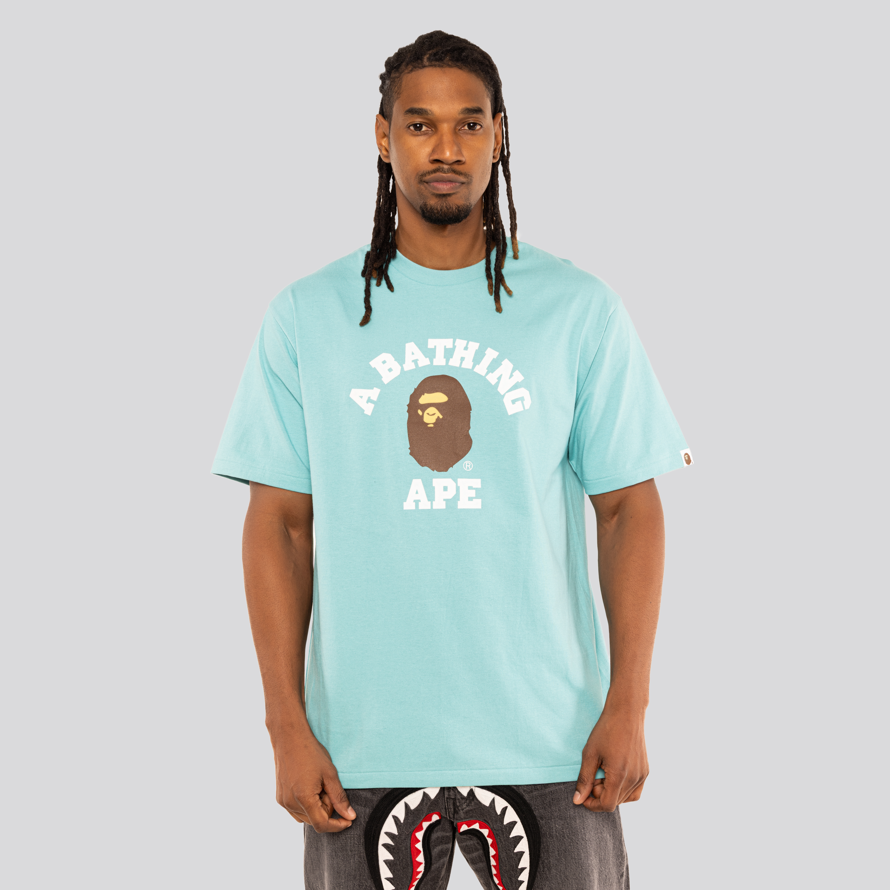 Camiseta Azul BAPE Ape College