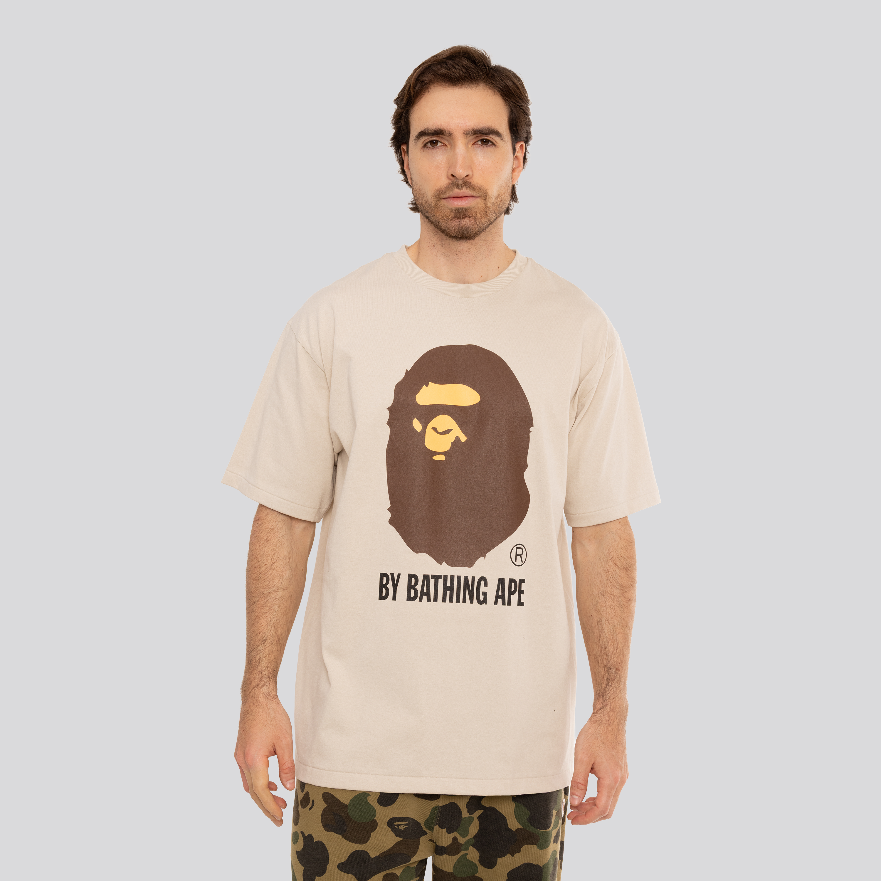Camiseta Beige BAPE By Bathing Ape