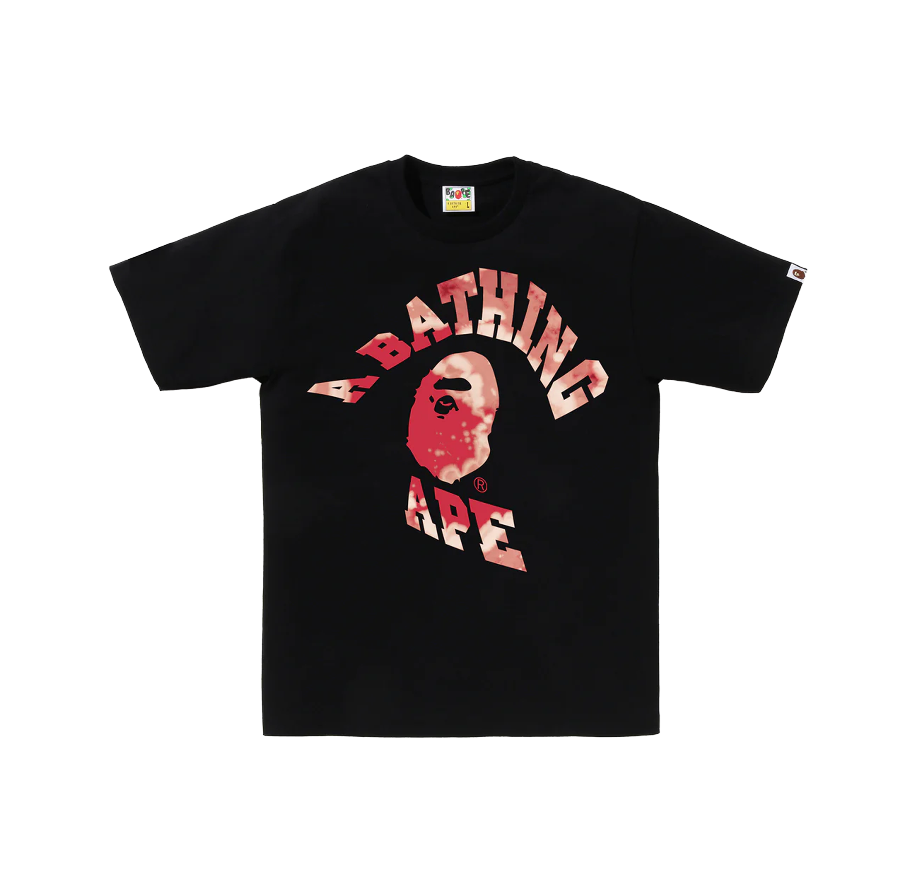 Camiseta Negra BAPE Dye Twist By Bathing Ape