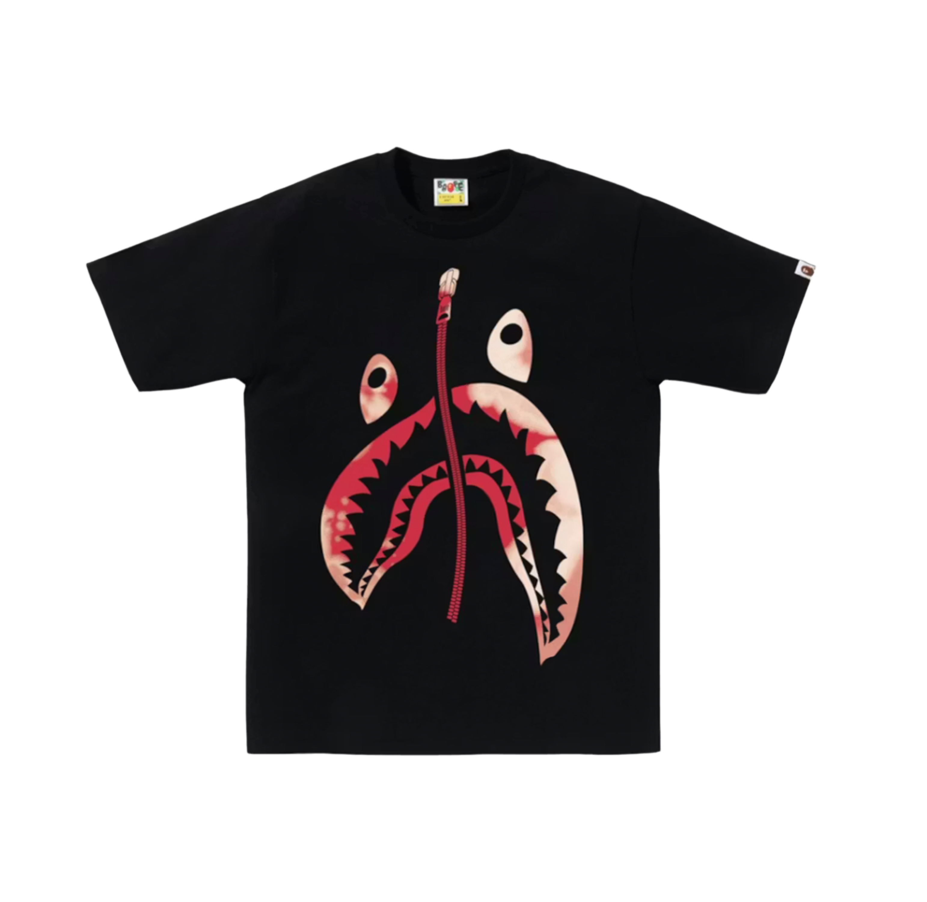 Camiseta Negra BAPE Dyw Twist Shark