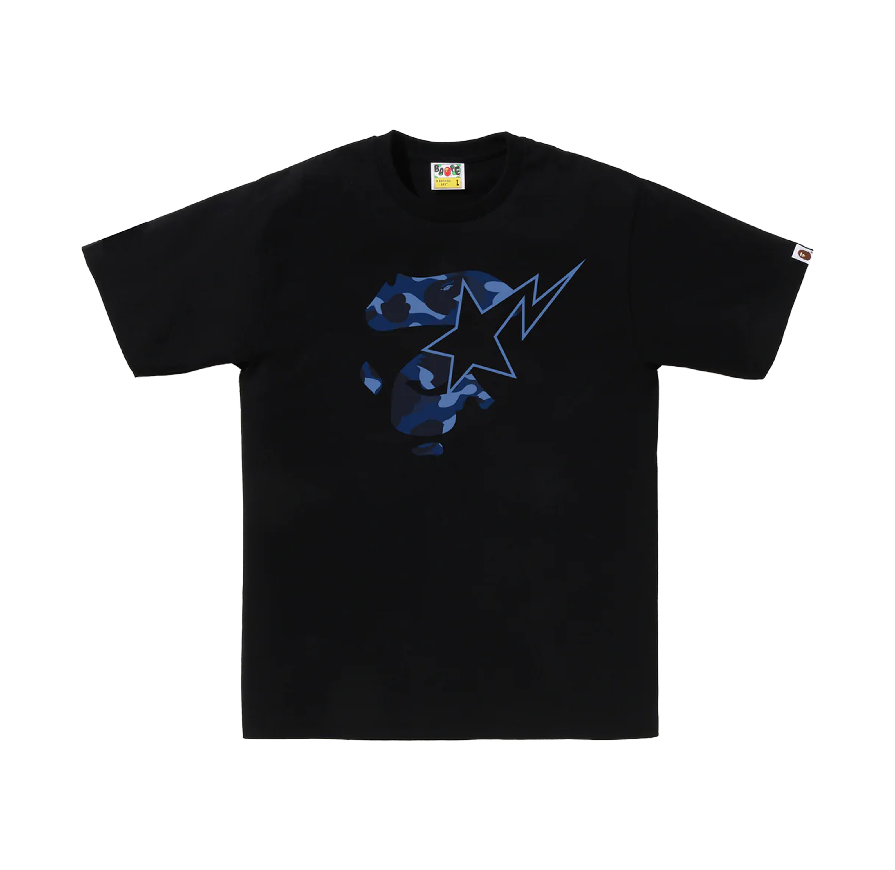 Camiseta Blanca BAPE Ape Face Star