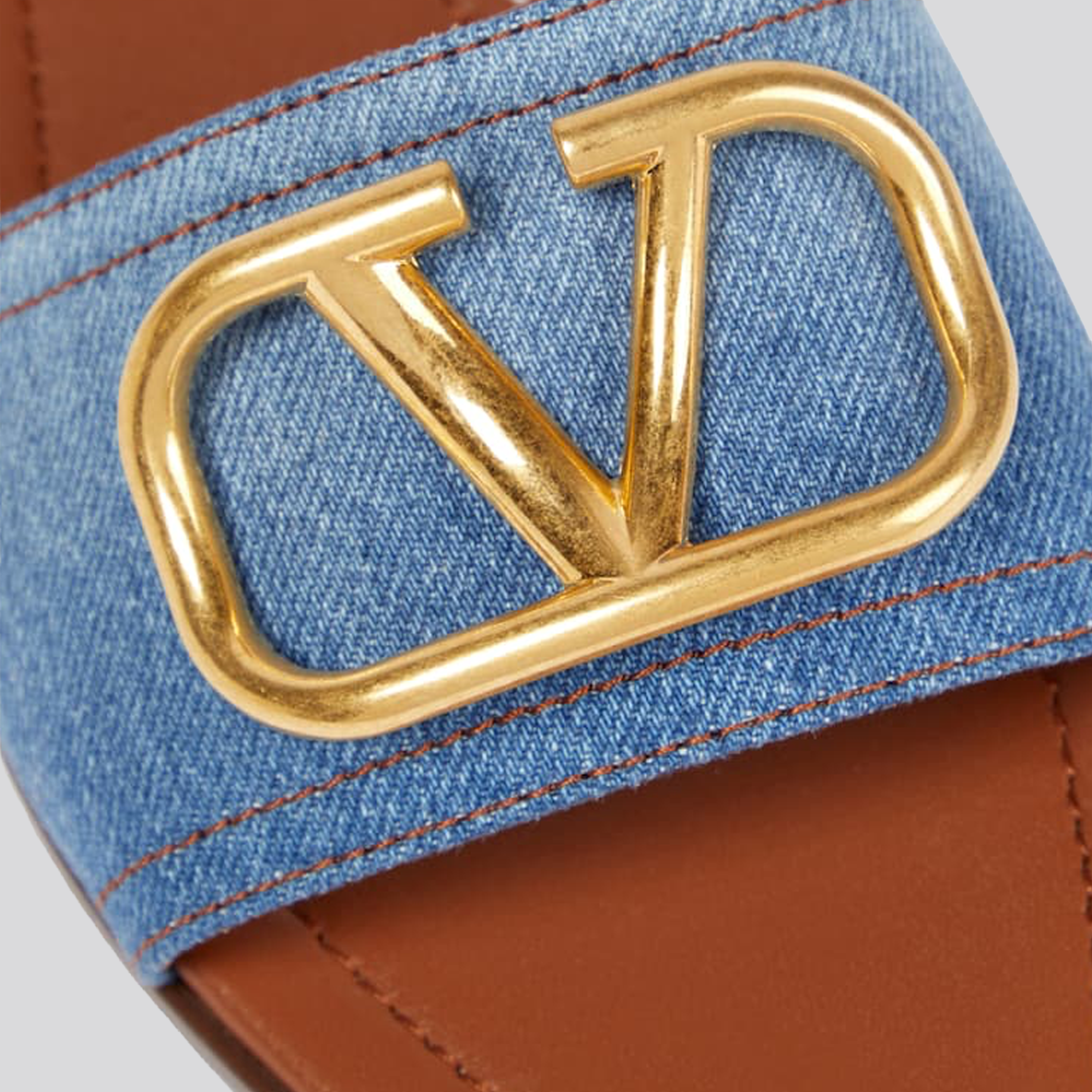 Sandalias Denim Valentino Vlogo