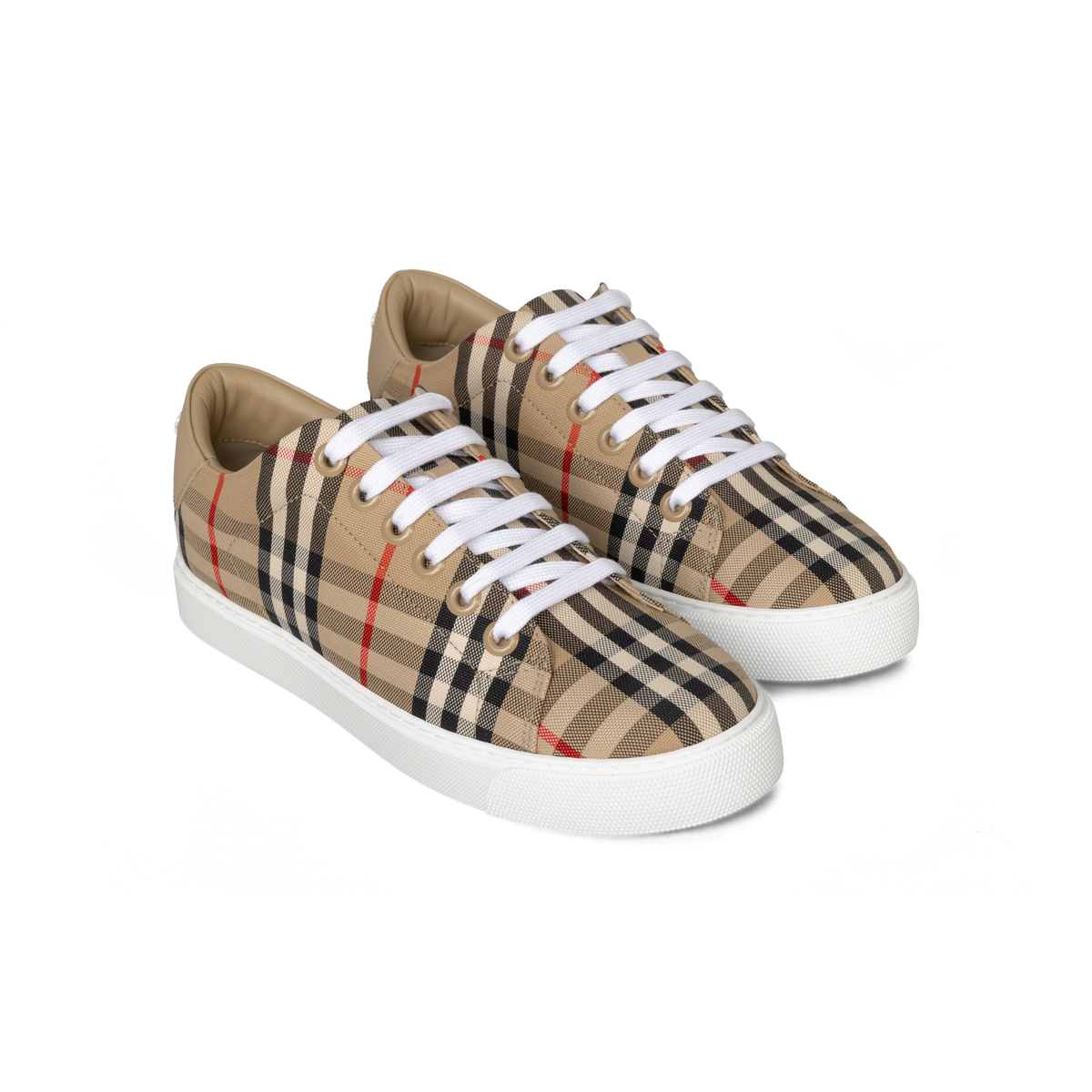 Sneakers Beige Burberry Vintage Check