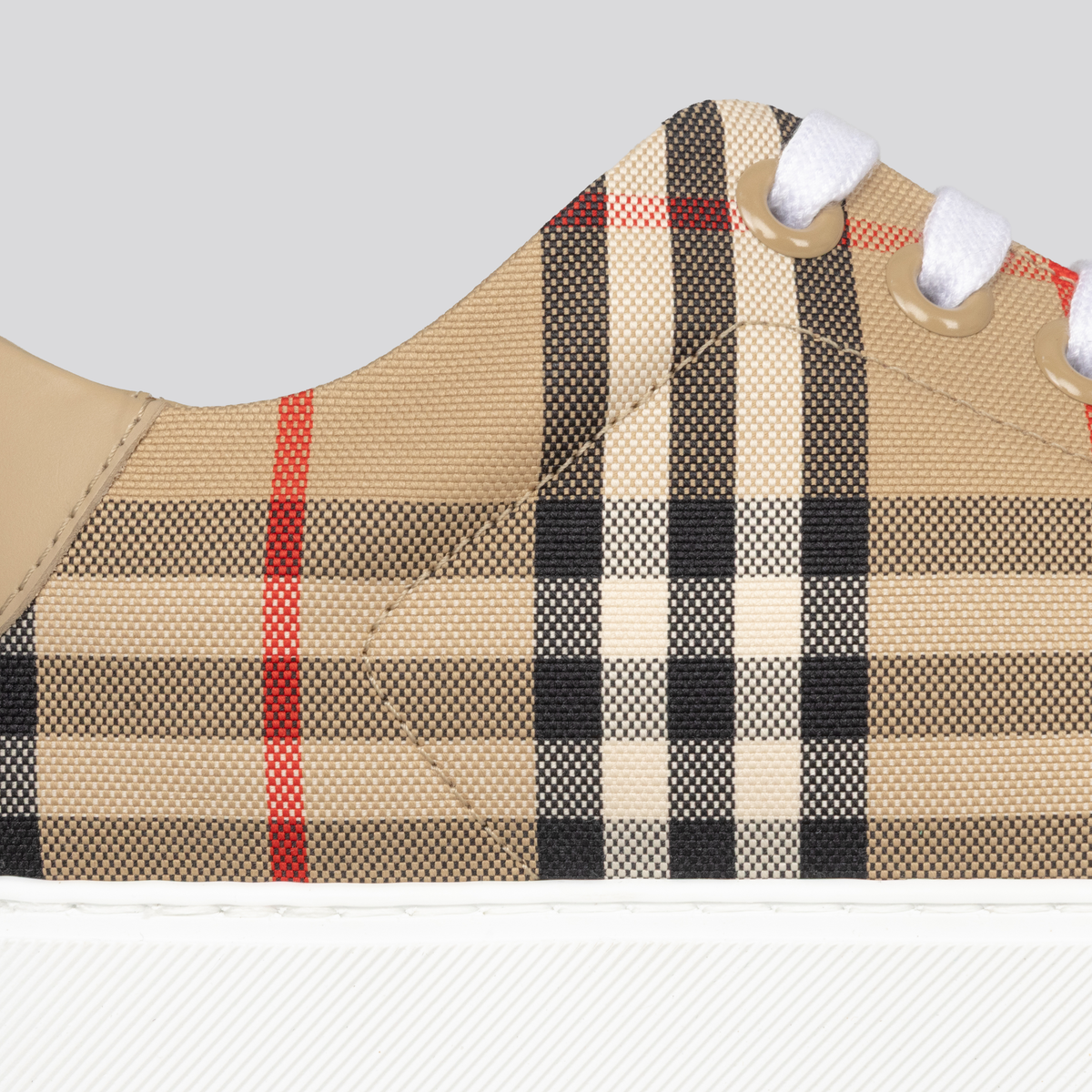 Sneakers Beige Burberry Vintage Check