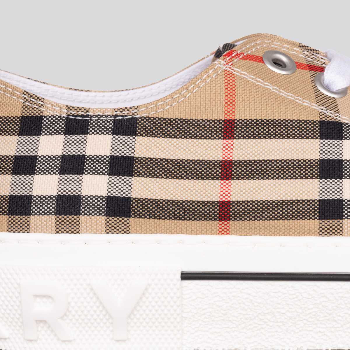 Sneakers Beige Burberry Vintage Check