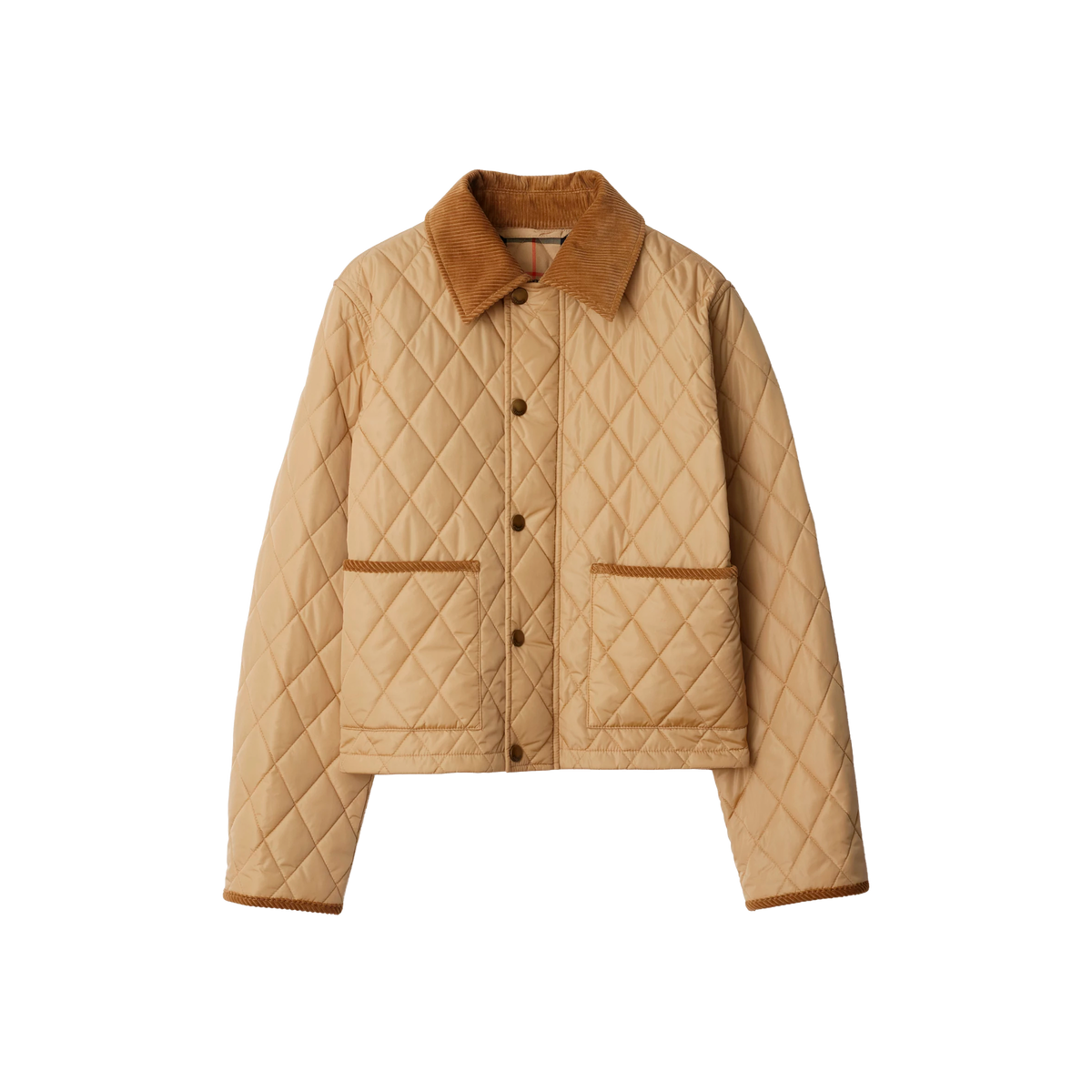 Chaqueta Beige Burberry Quilted