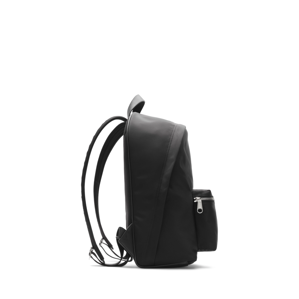 Mochila Negra Burberry Nylon Logo