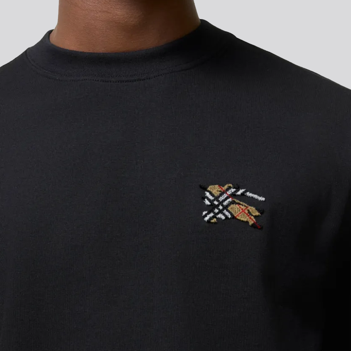 Camiseta Negra Burberry Horse