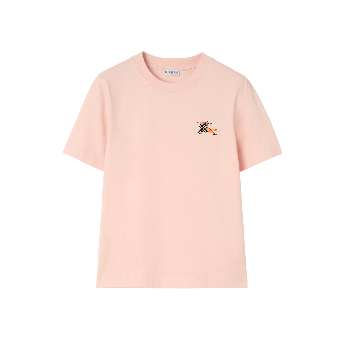 Camiseta Rosada Burberry Horse Chest Patch