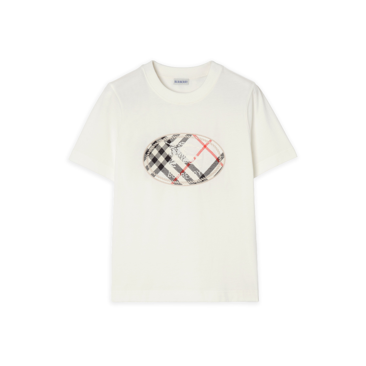 Camiseta Blanca Burberry Knight Check