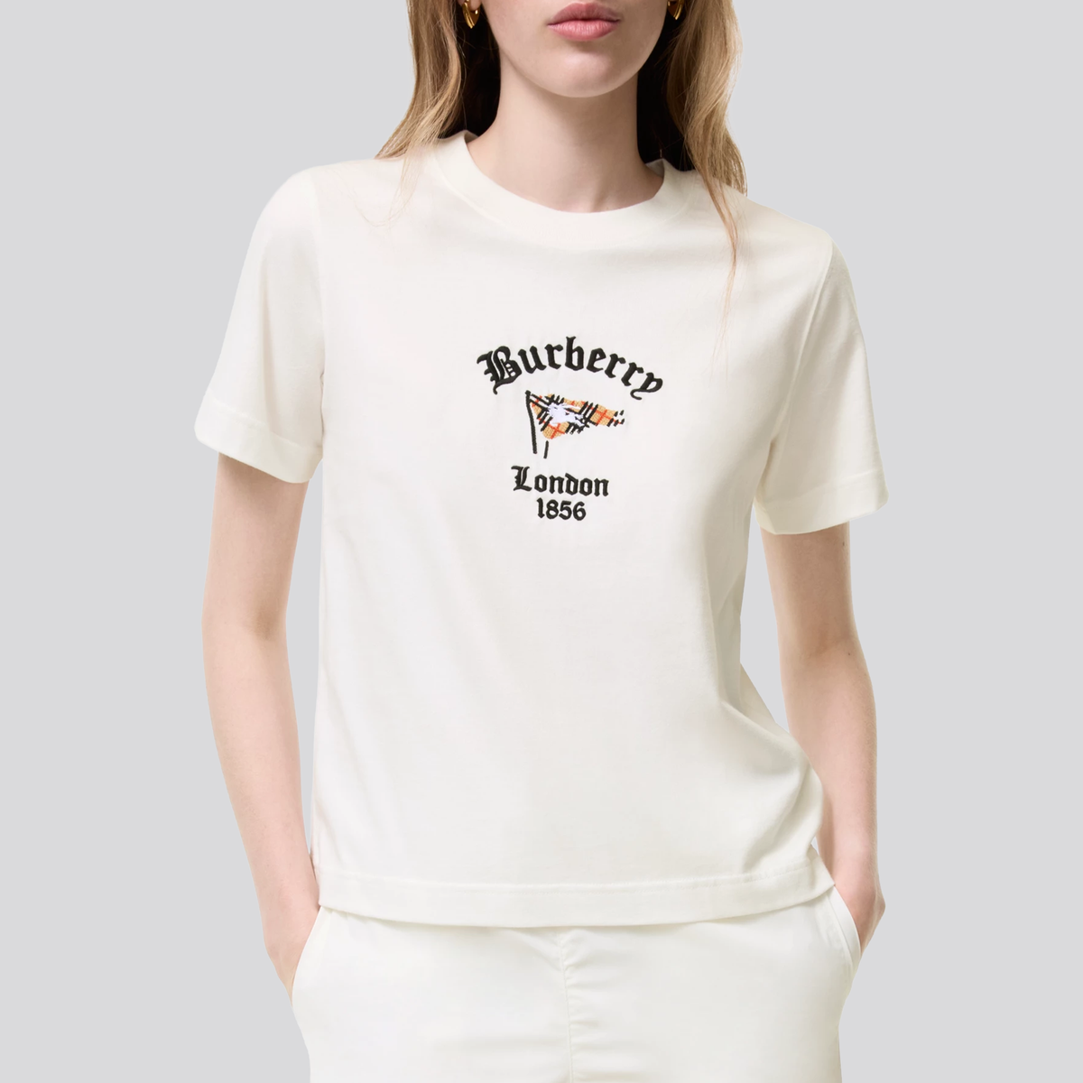Camiseta Blanca Burberry London